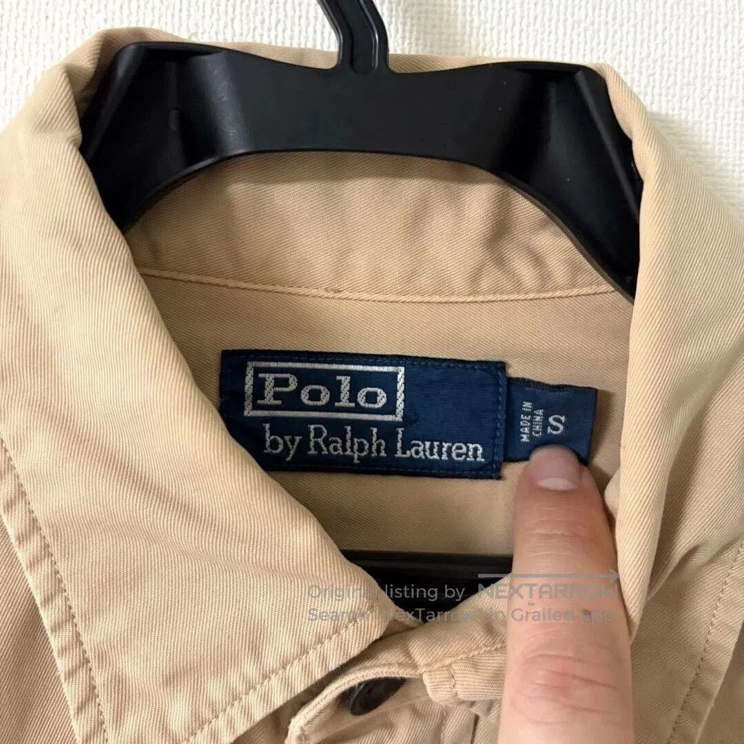 Polo Ralph Lauren Rare Vintage Ralph Lauren Work Shirt. Size US S / EU 44-46 / 1 - 6 Thumbnail