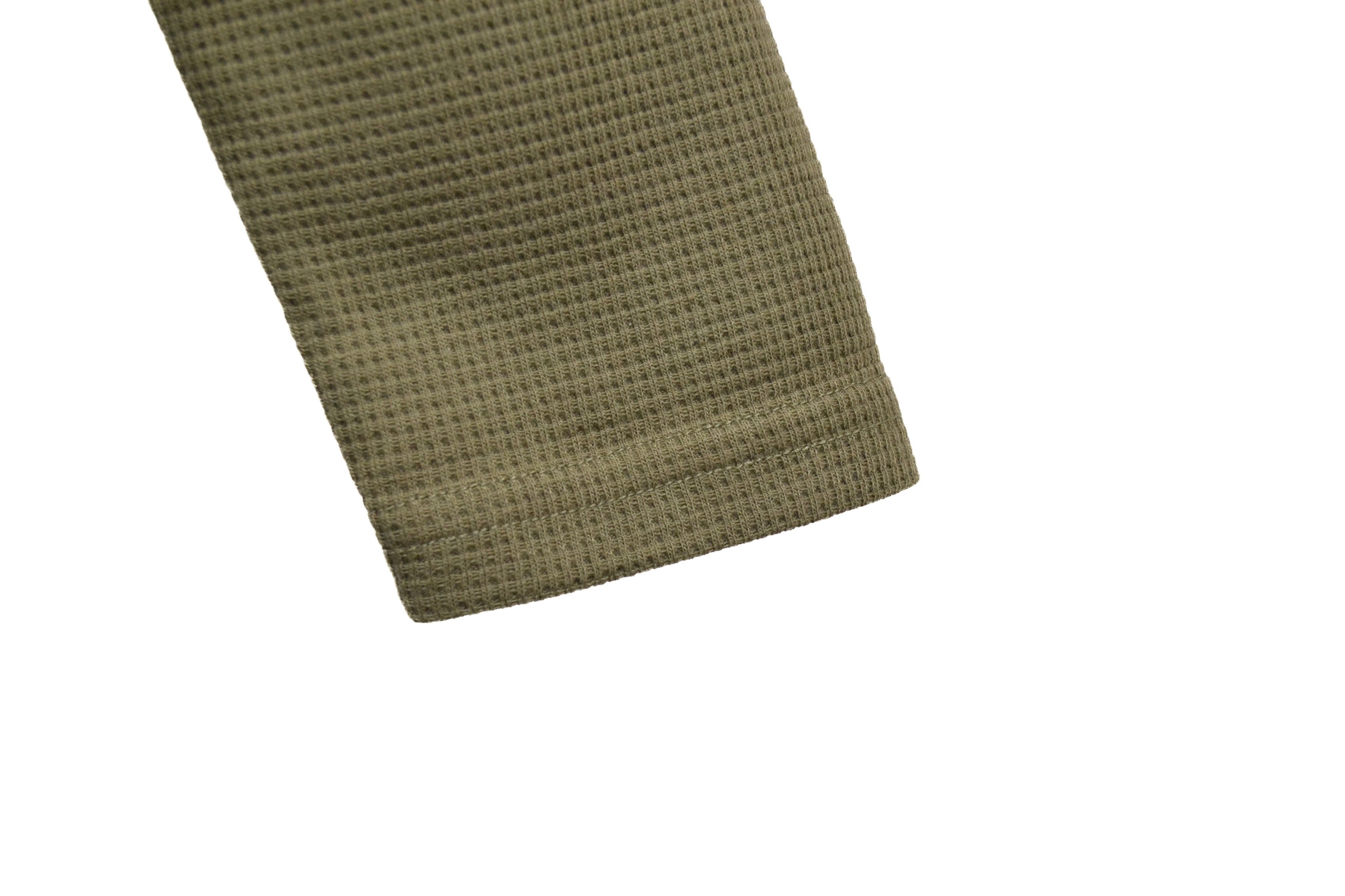 Corteiz Corteiz Guerillaz Alcatraz Green Khaki Waffle Sweatshirt Size US XS / EU 42 / 0 - 3 Thumbnail