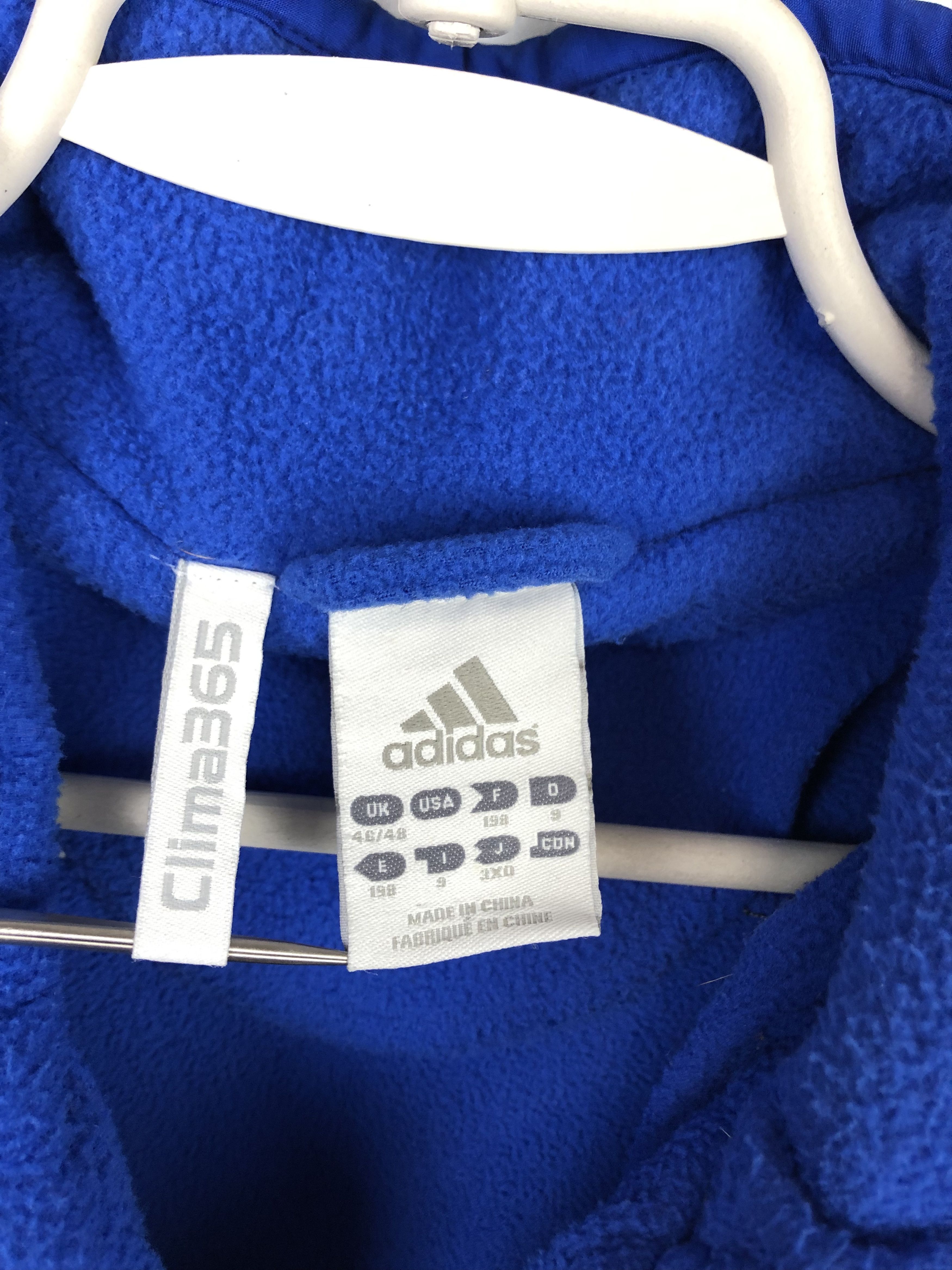 Adidas Vintage Adidas Chelsea Football Fleece Jacket Soccer Track Size US XL / EU 56 / 4 - 4 Thumbnail