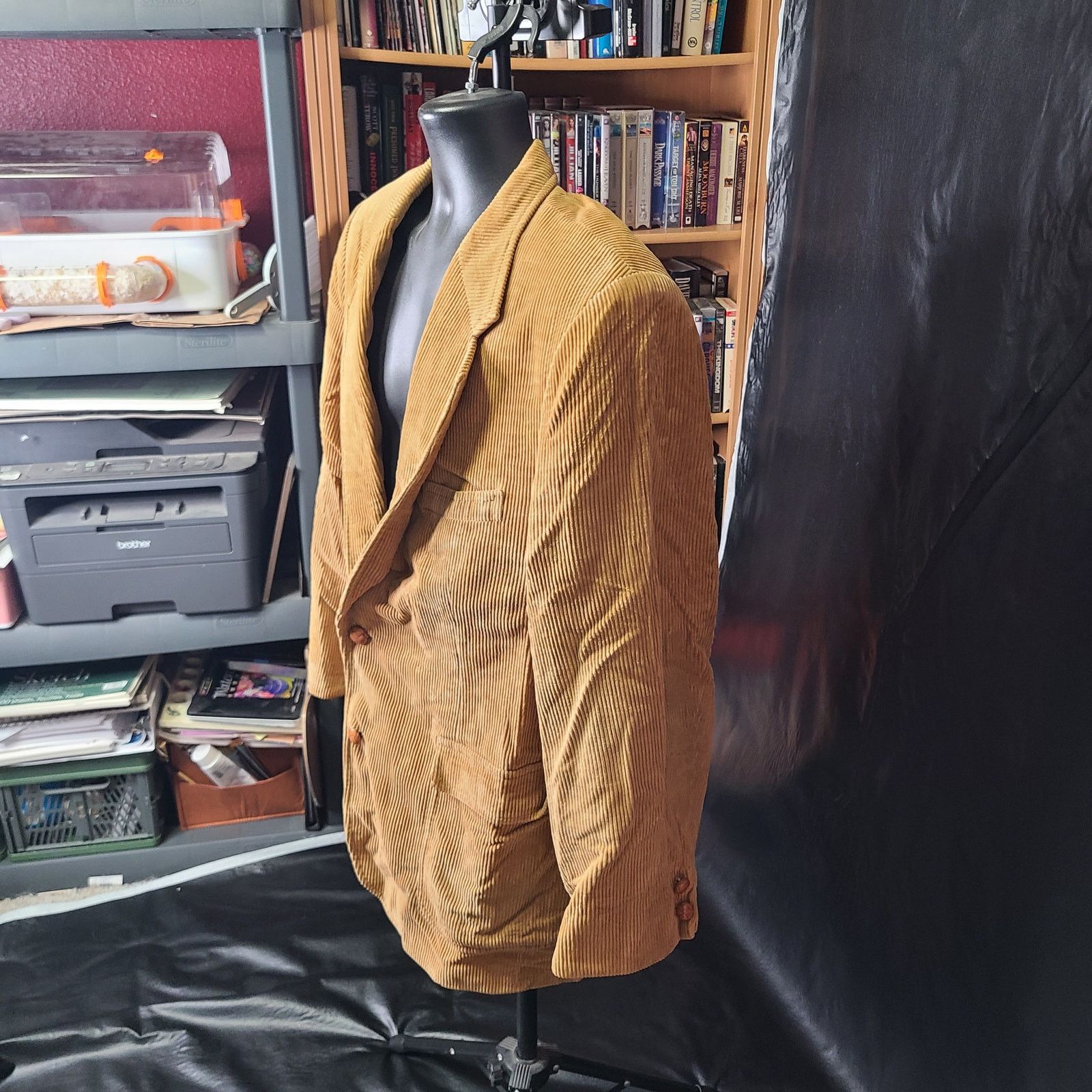 Manhattan Portage Vintage 70s Manhattan corduroy blazer jacket 44 regular Size US XL / EU 56 / 4 - 4 Thumbnail