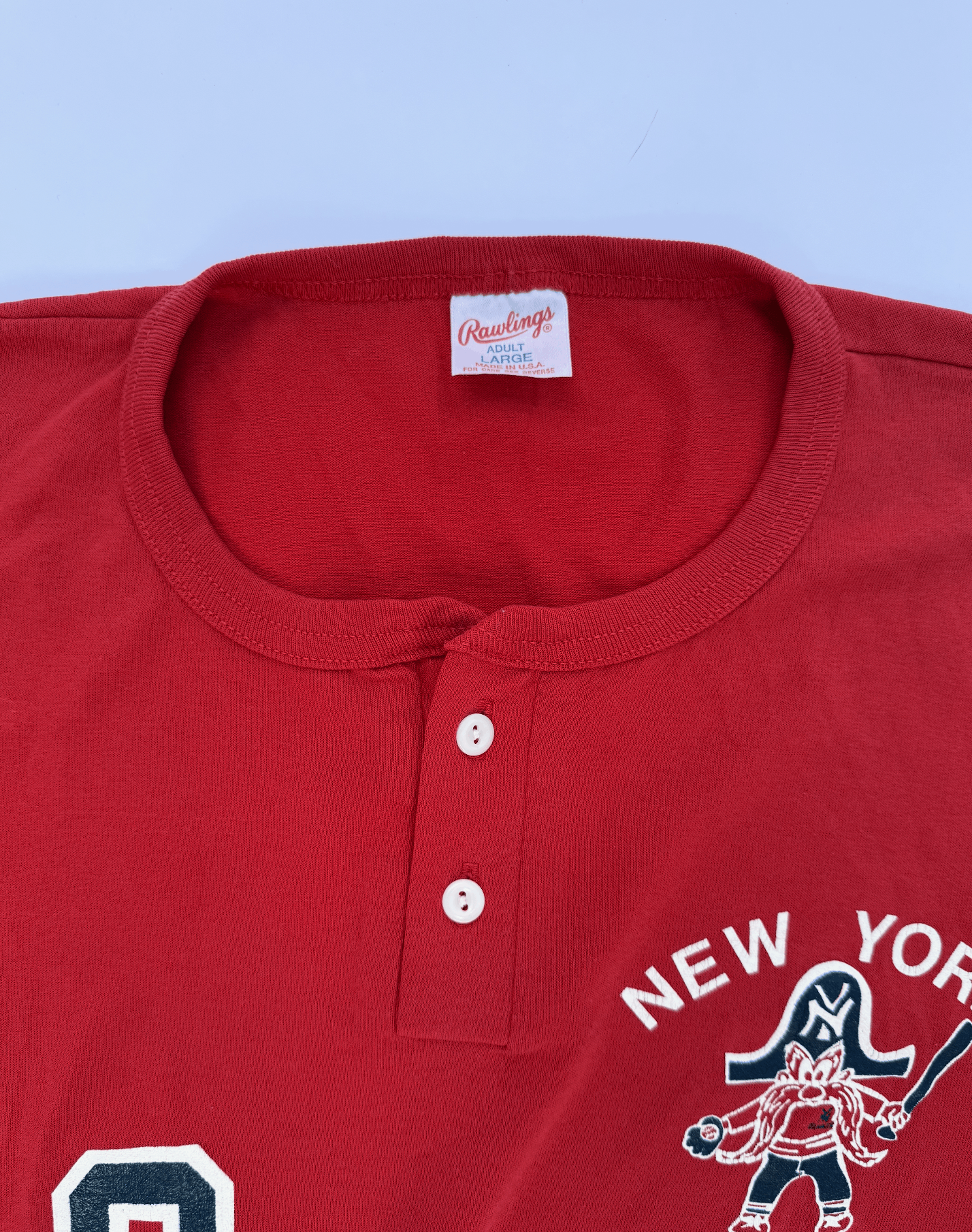 Vintage Vintage Rawlings New York Bandits Baseball Shirt Size US L / EU 52-54 / 3 - 3 Thumbnail