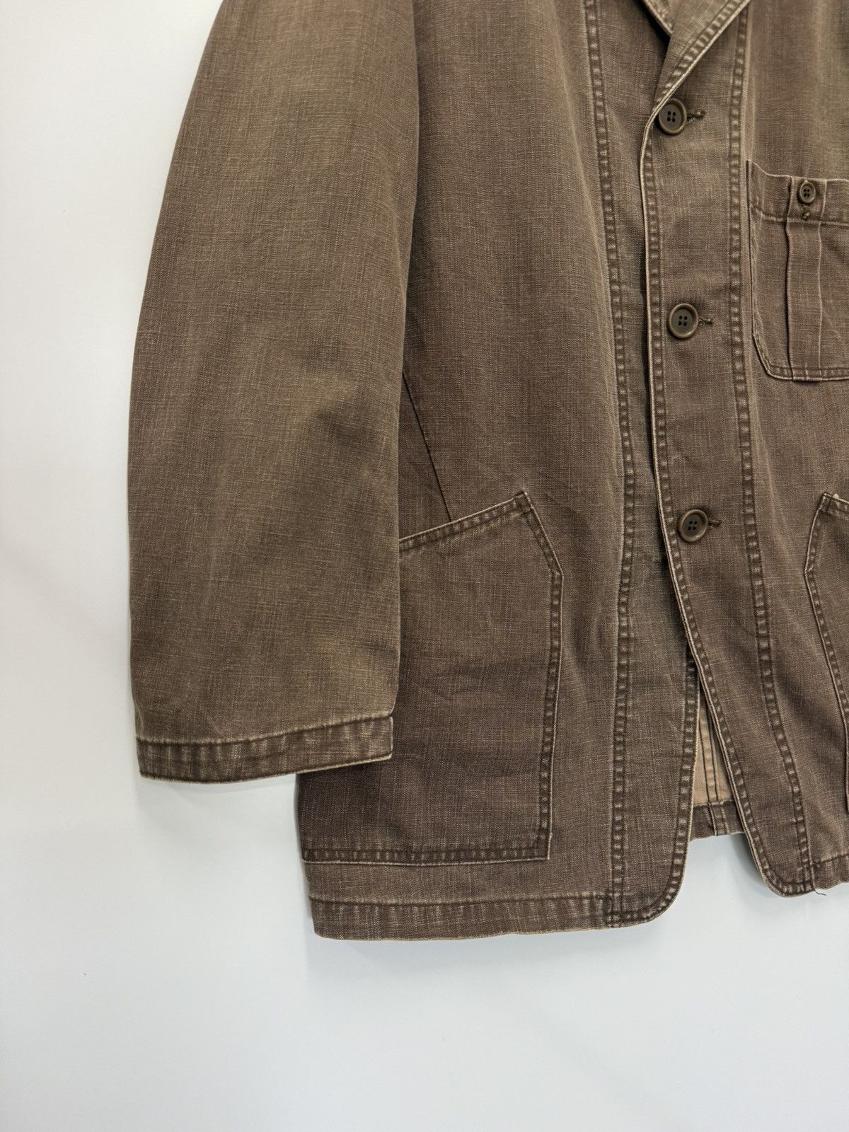 Japanese Brand 🔥 JOURNAL STANDARD JAPAN DENIM CHORE JACKET - M Size US M / EU 48-50 / 2 - 3 Thumbnail