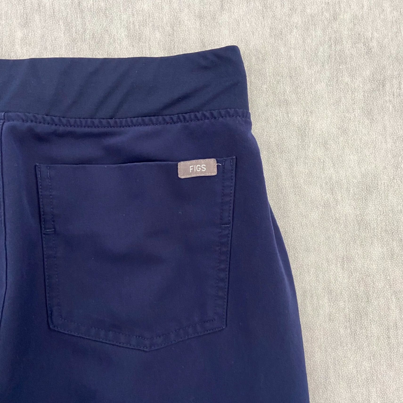 Vintage Figs Scrub Pants Womens XS Blue Zamora Joggers Technical Collection Ladies Size 26" / US 2 / IT 38 - 7 Thumbnail