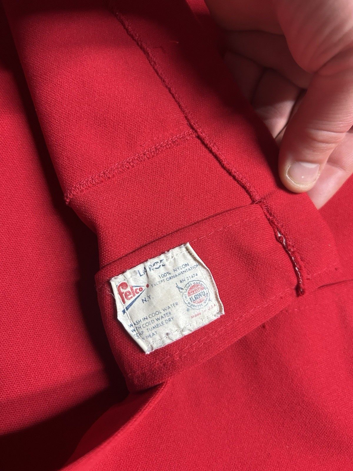 Vintage VTG 70 felco jacket Bert’s black horse saloon Detroit jazz L Size US L / EU 52-54 / 3 - 7 Thumbnail
