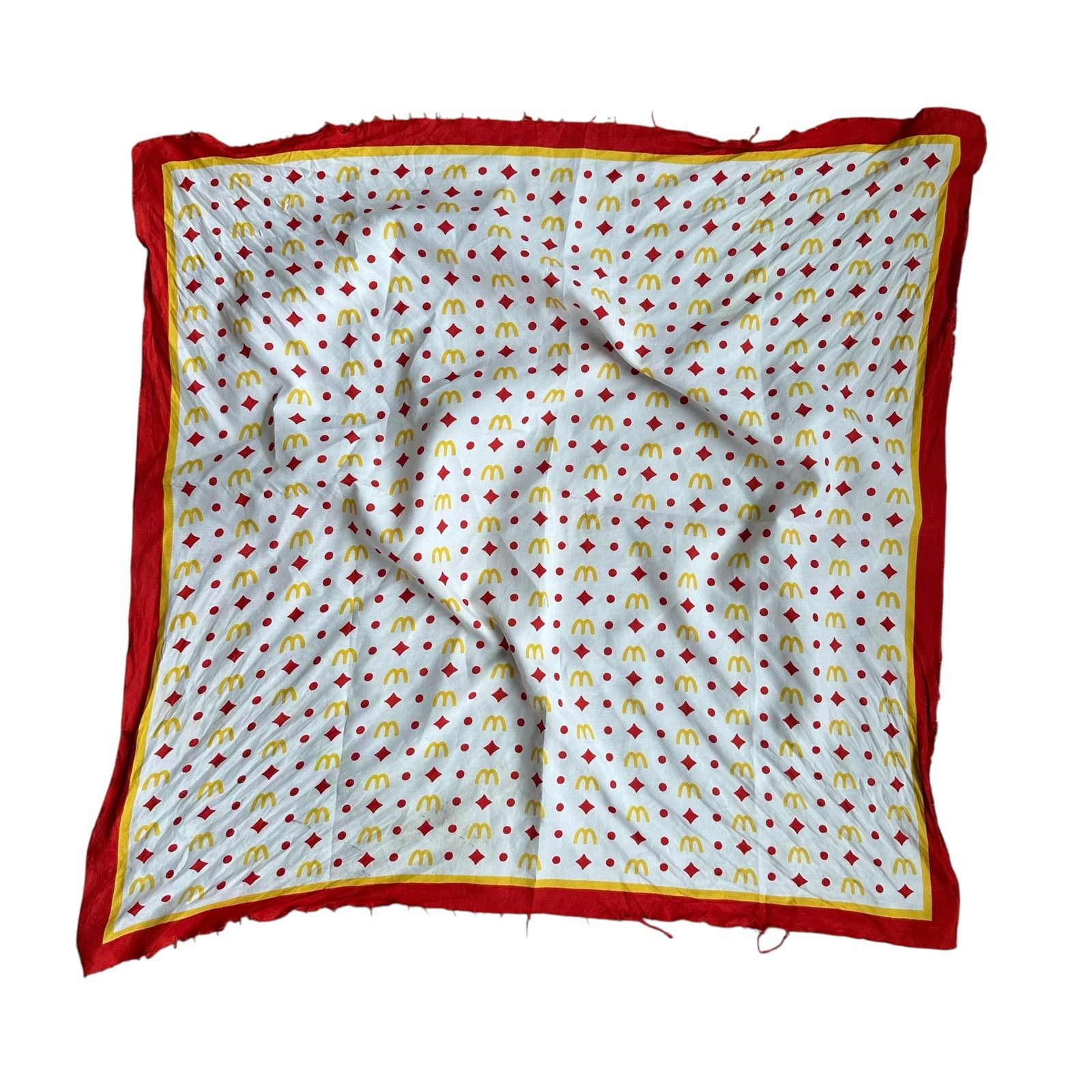 Vintage Vintage Mcdonald's Bandana AllOver Print Size ONE SIZE - 1 Thumbnail