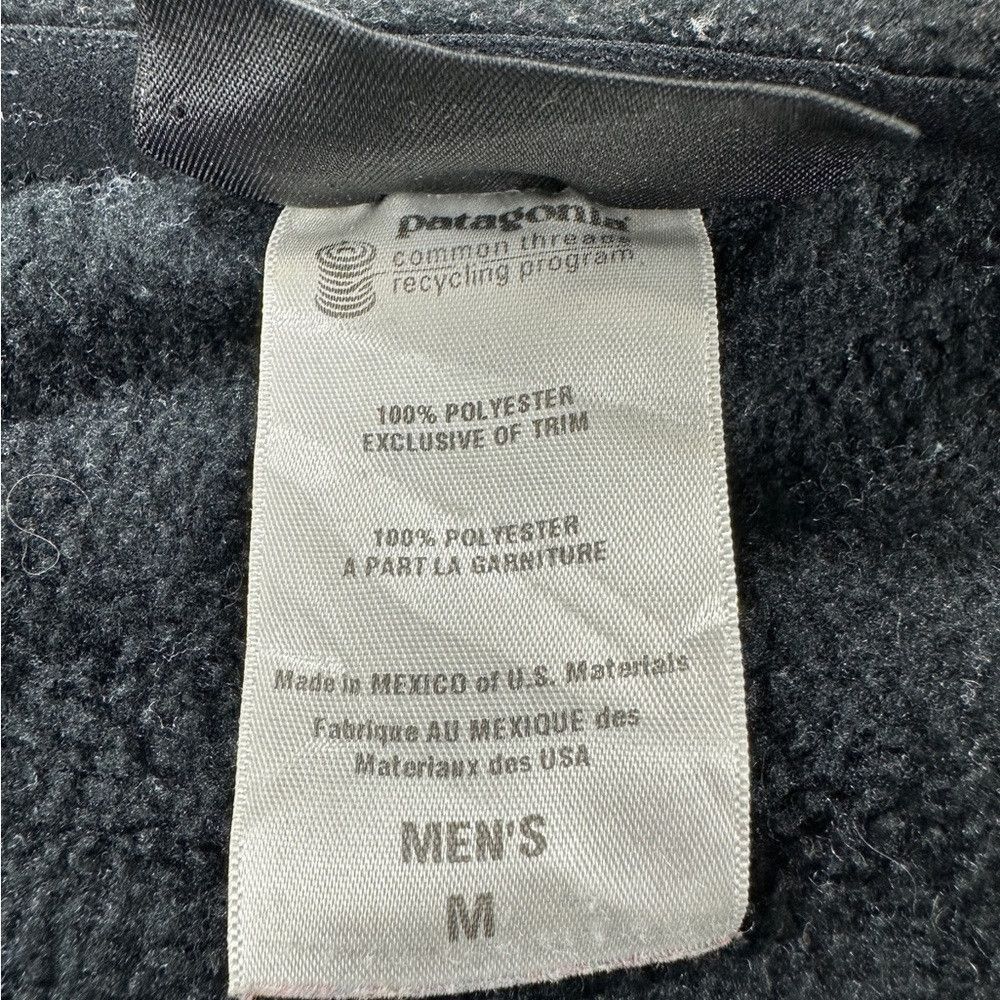 Patagonia Patagonia Synchilla Men's Size Medium Black Vest Jacket Sty Size US M / EU 48-50 / 2 - 2 Thumbnail