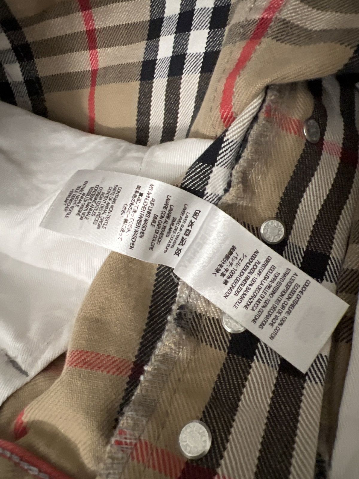 Burberry × Supreme Supreme x Burberry Size US 32 / EU 48 - 8 Thumbnail