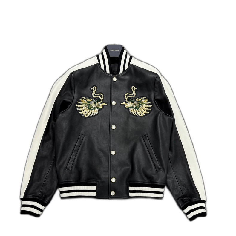 Louis Vuitton louis vuitton dragon embroidered leather jacket-2507 Size US M / EU 48-50 / 2 - 1 Thumbnail