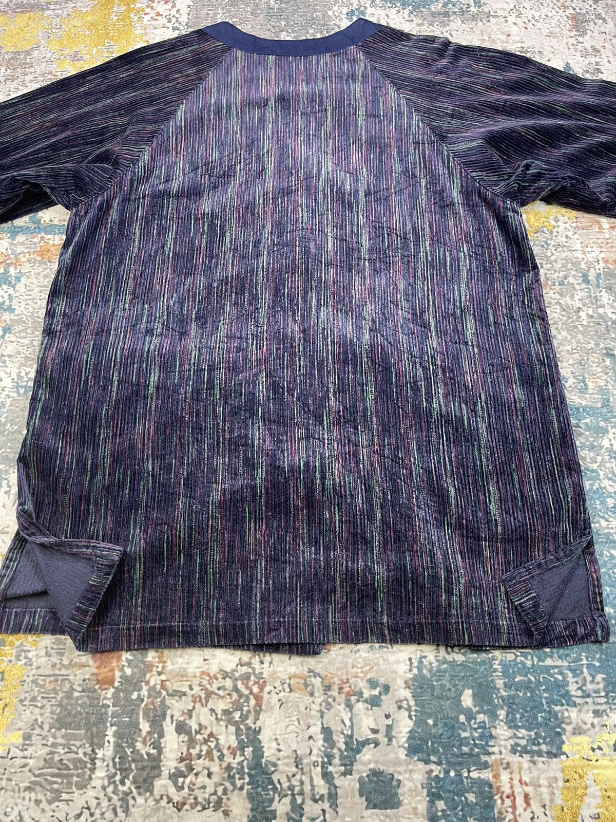 Lancel Vintage Lancel Rainbows Striped Button Up Apron Size ONE SIZE - 9 Thumbnail