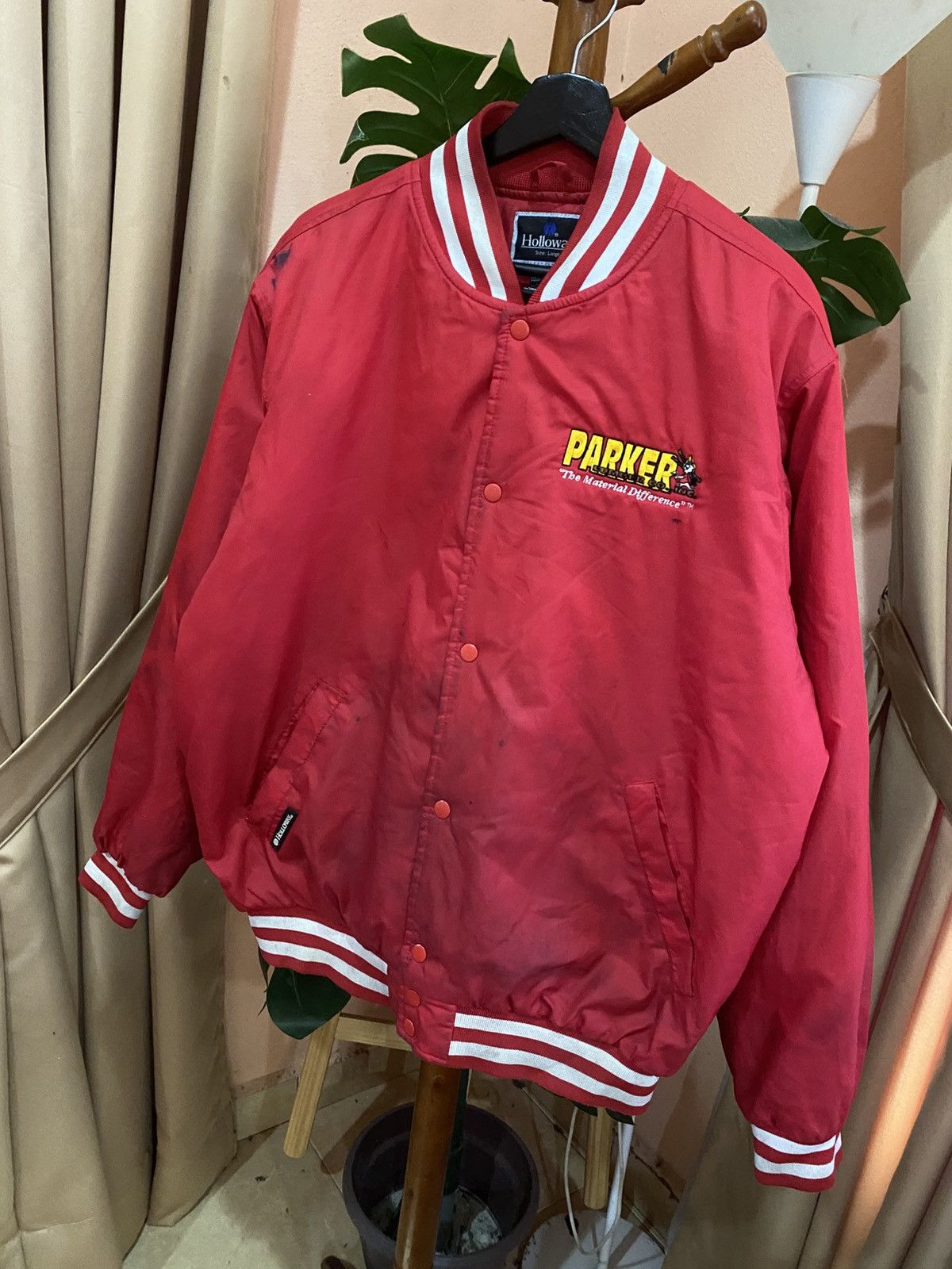 Holloway VINTAGE 90s HOLLOWAY VARSITY JACKET Size US L / EU 52-54 / 3 - 3 Thumbnail