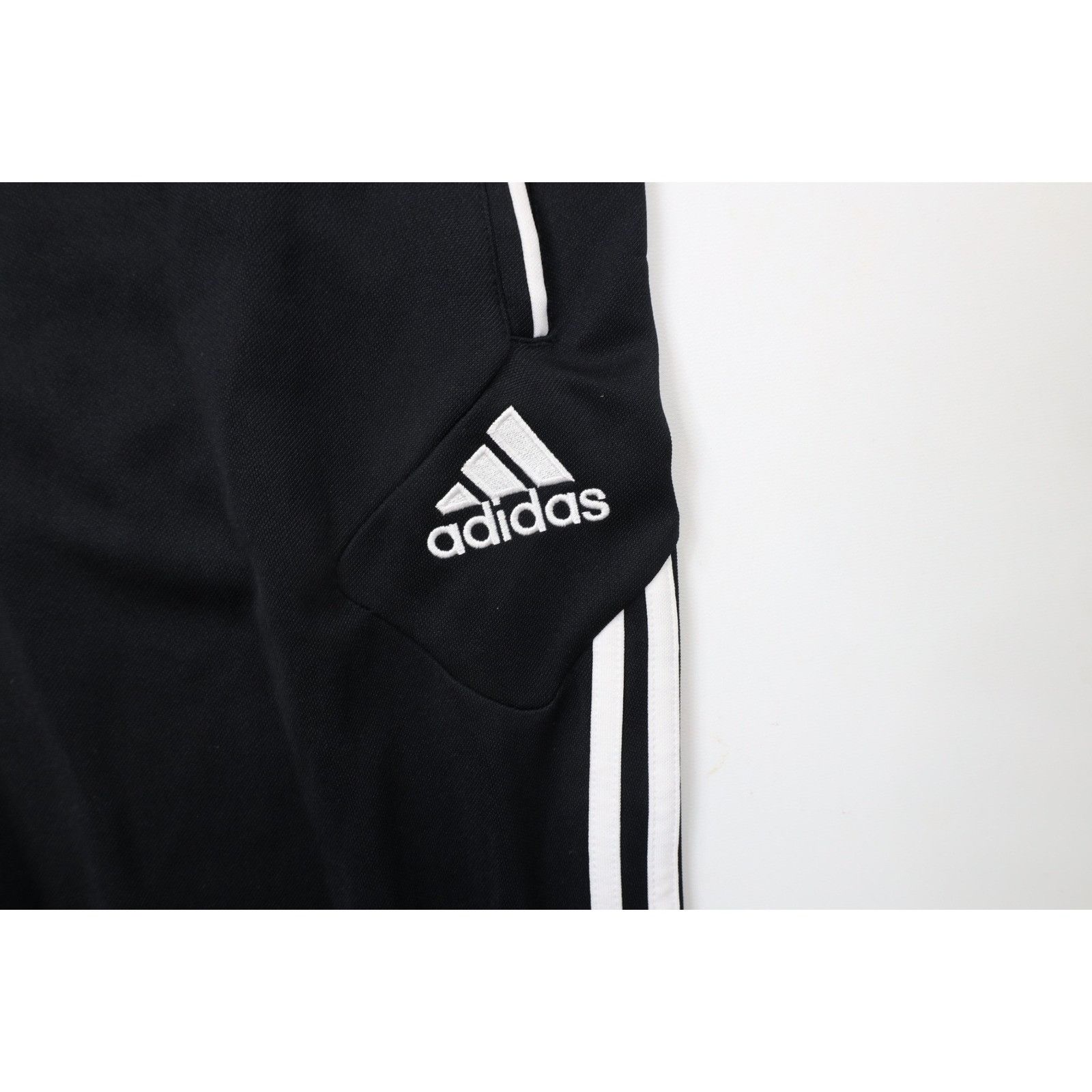 Adidas × Vintage Vintage Adidas Spell Out Striped Tapered Leg Soccer Pants Size US 32 / EU 48 - 5 Thumbnail