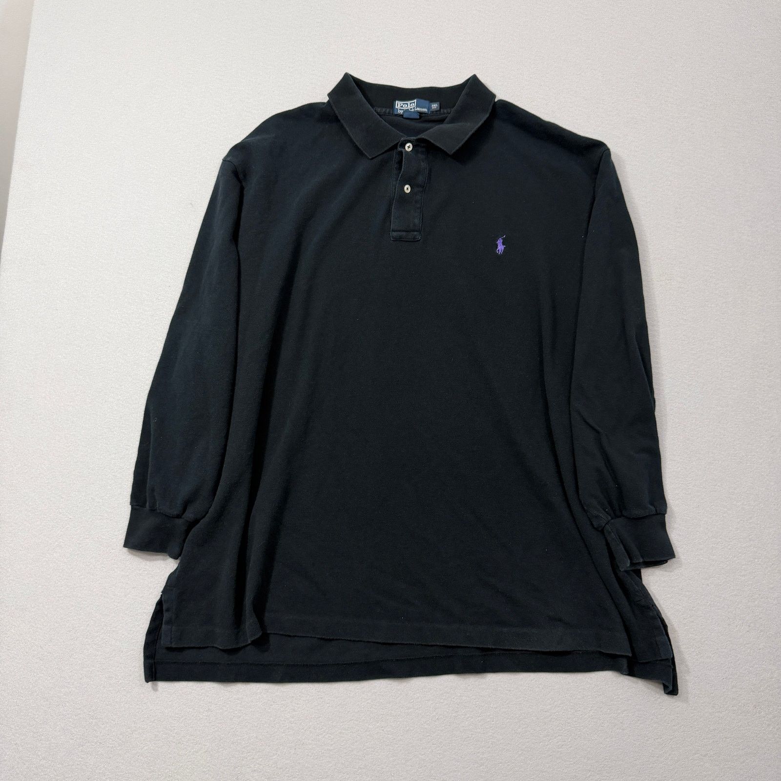 Vintage Polo Ralph Lauren Long Sleeve Polo Shirt 3XL Big