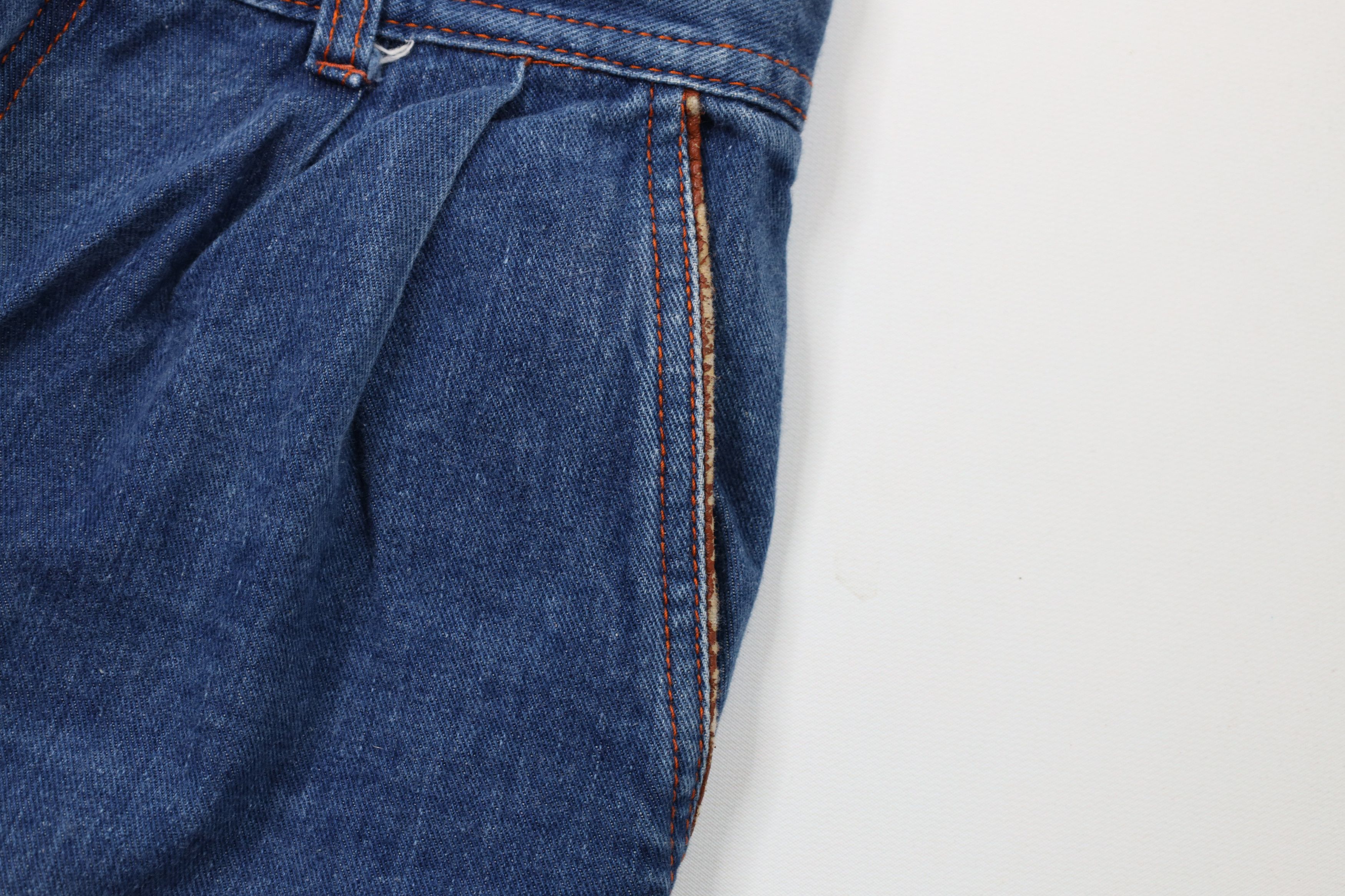 Vintage Vintage 70s 80s Streetwear Relaxed Fit Straight Leg Jeans Size 26" / US 2 / IT 38 - 8 Thumbnail