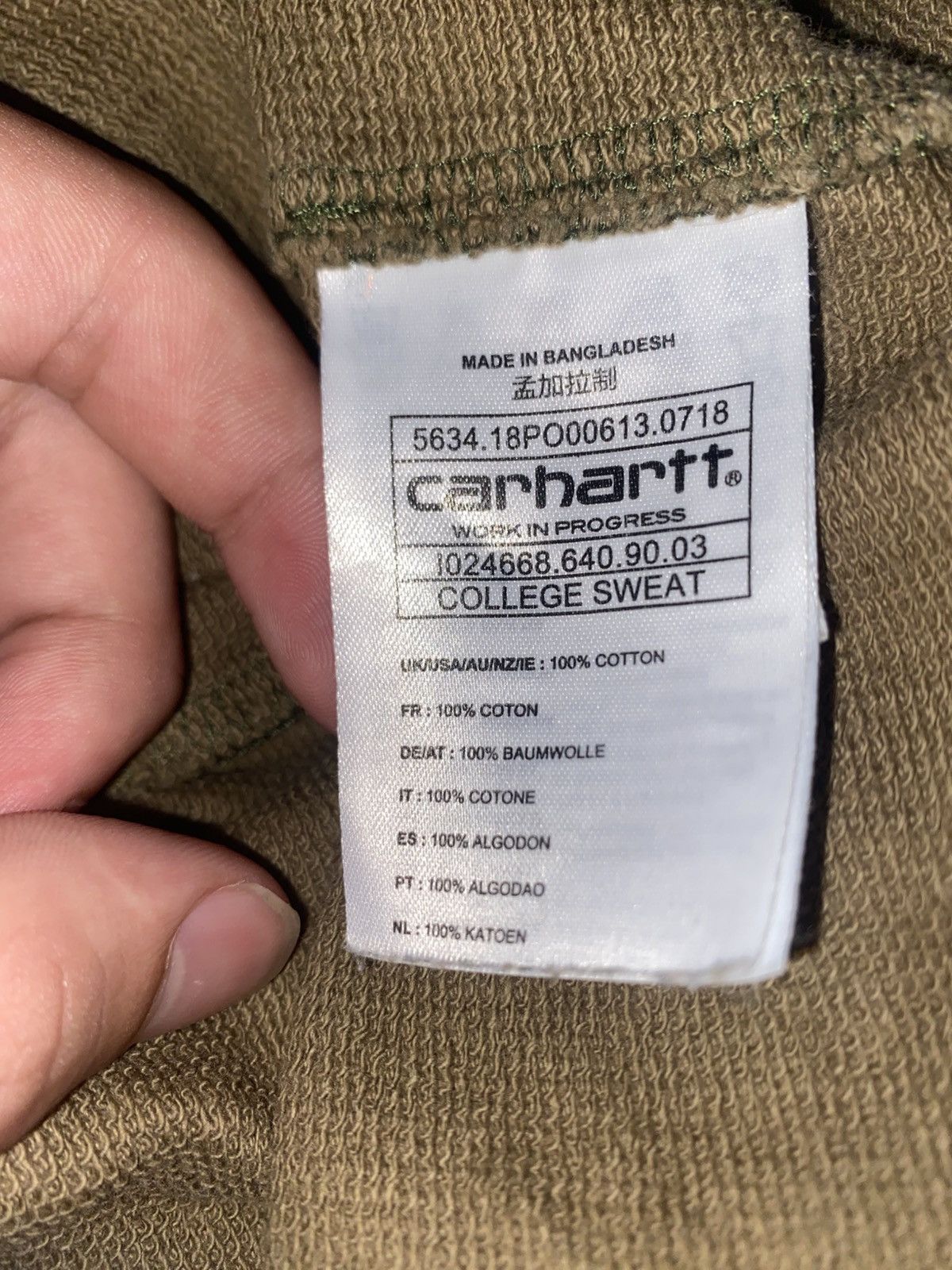 Carhartt Carhartt × Japanese Brand × Streetwear Vintage Size US M / EU 48-50 / 2 - 3 Thumbnail