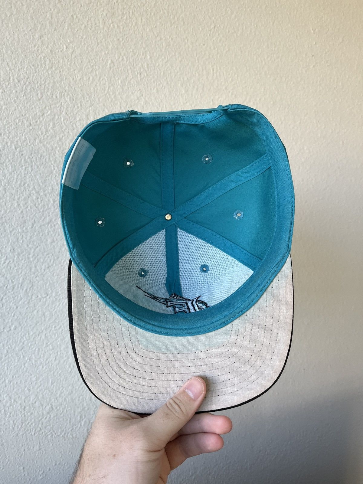 Sports Specialties × Vintage Vintage MLB Florida Marlins SnapBack Hat Size ONE SIZE - 2 Thumbnail