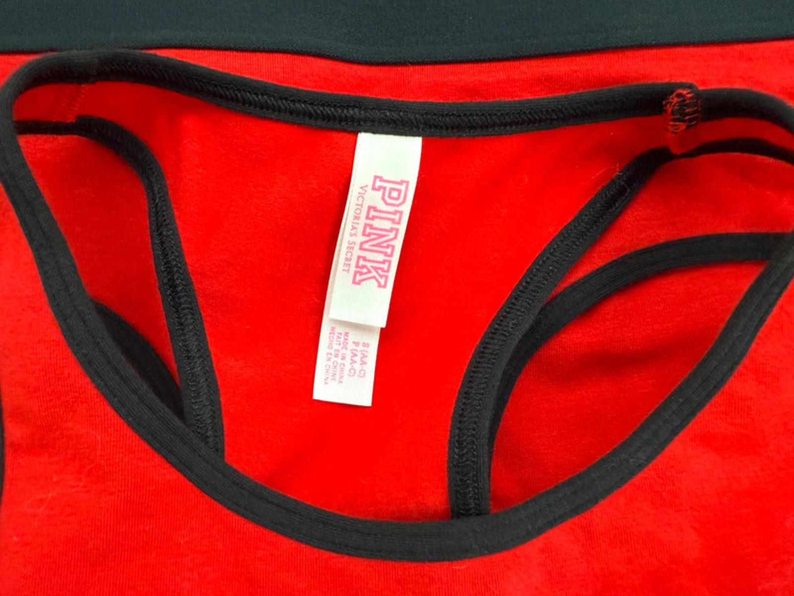 Other Red PINK Victoria Secret Sports Bra Active Wear S (AA-C) Size ONE SIZE - 3 Thumbnail