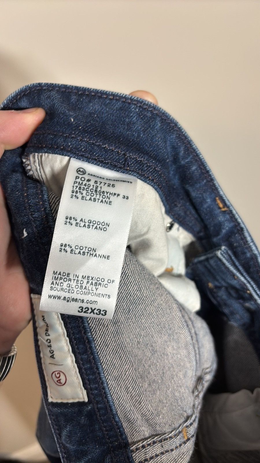 AG Adriano Goldschmied AG Adriano Goldschmied Tellis Jeans Japan Size US 32 / EU 48 - 6 Thumbnail
