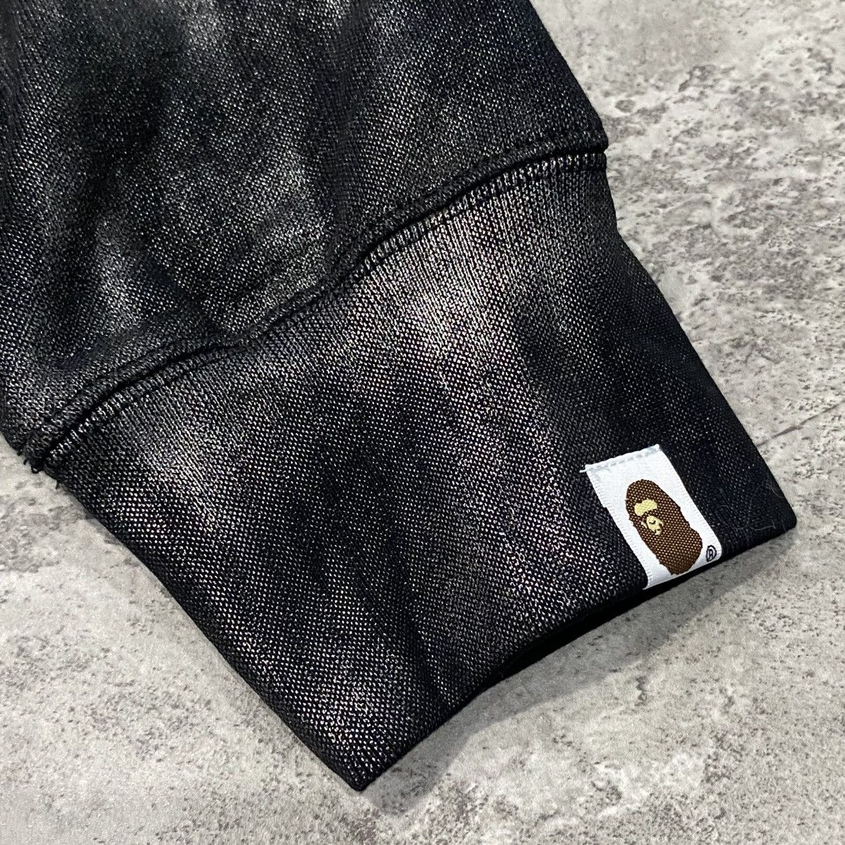 Bape Bape Coated Embossed Pullover Hoodie Black Size US XL / EU 56 / 4 - 7 Thumbnail