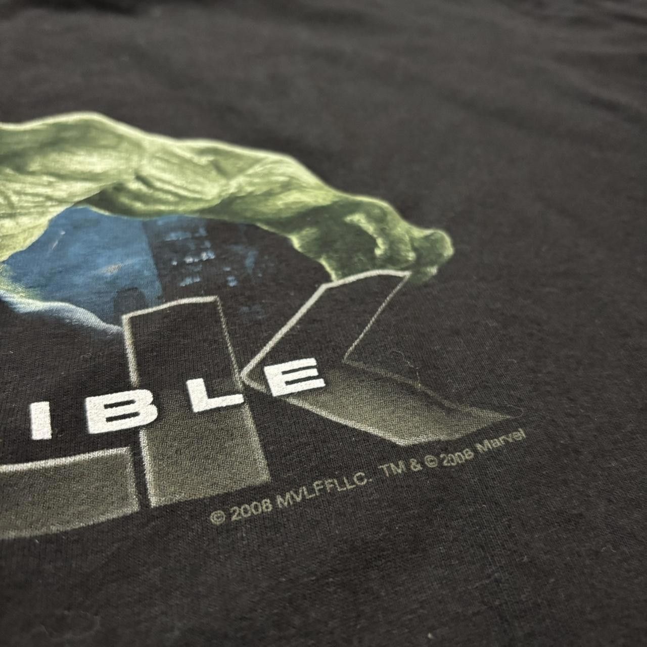 Mad Engine vintage the Incredible Hulk movie t shirt 00s L Size US L / EU 52-54 / 3 - 3 Thumbnail