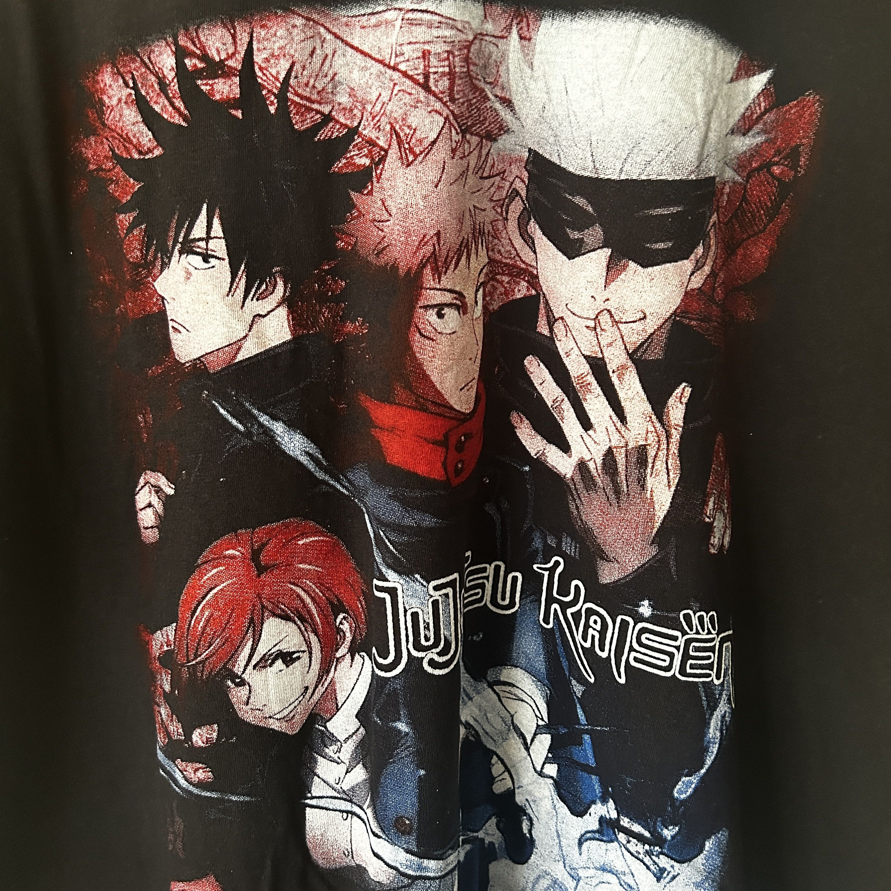 Anime Vintage Jujutsu Kaisen Anime T-shirt Size US XXL / EU 58 / 5 - 3 Thumbnail