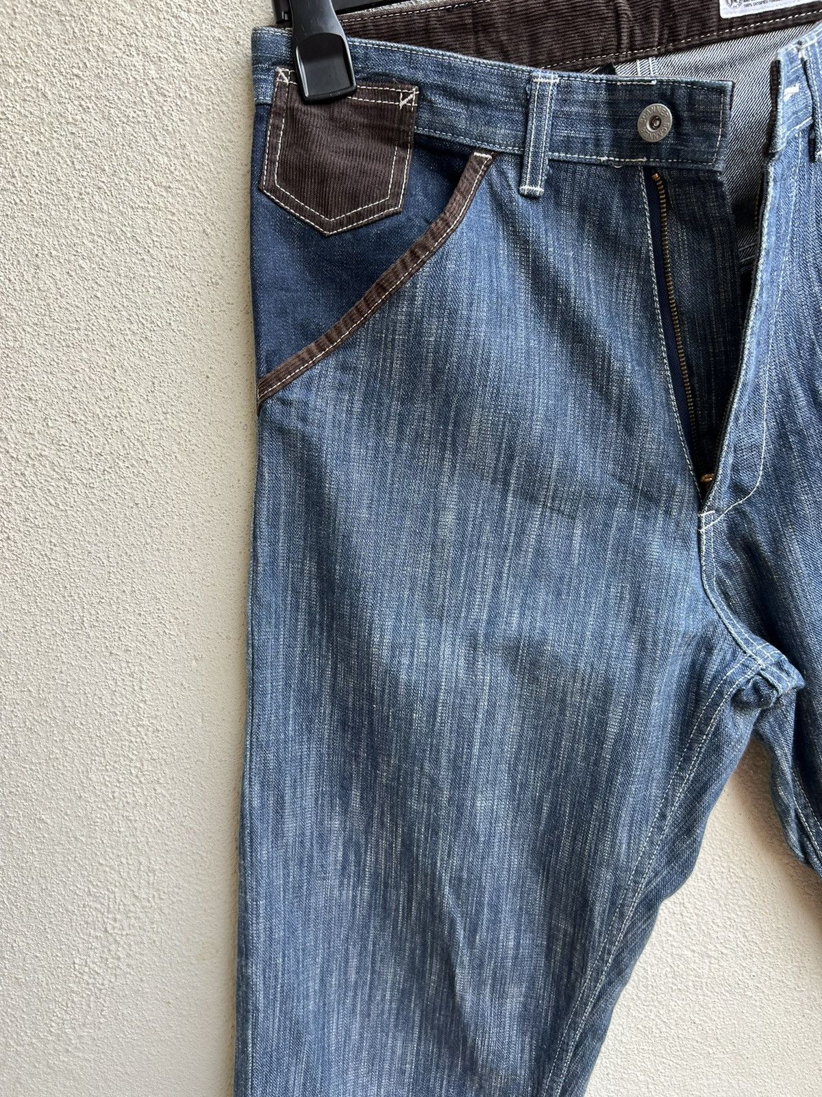 Vintage Vintage Scanner Fundamental Products Japan Blue Denim Jeans Size US 32 / EU 48 - 8 Thumbnail