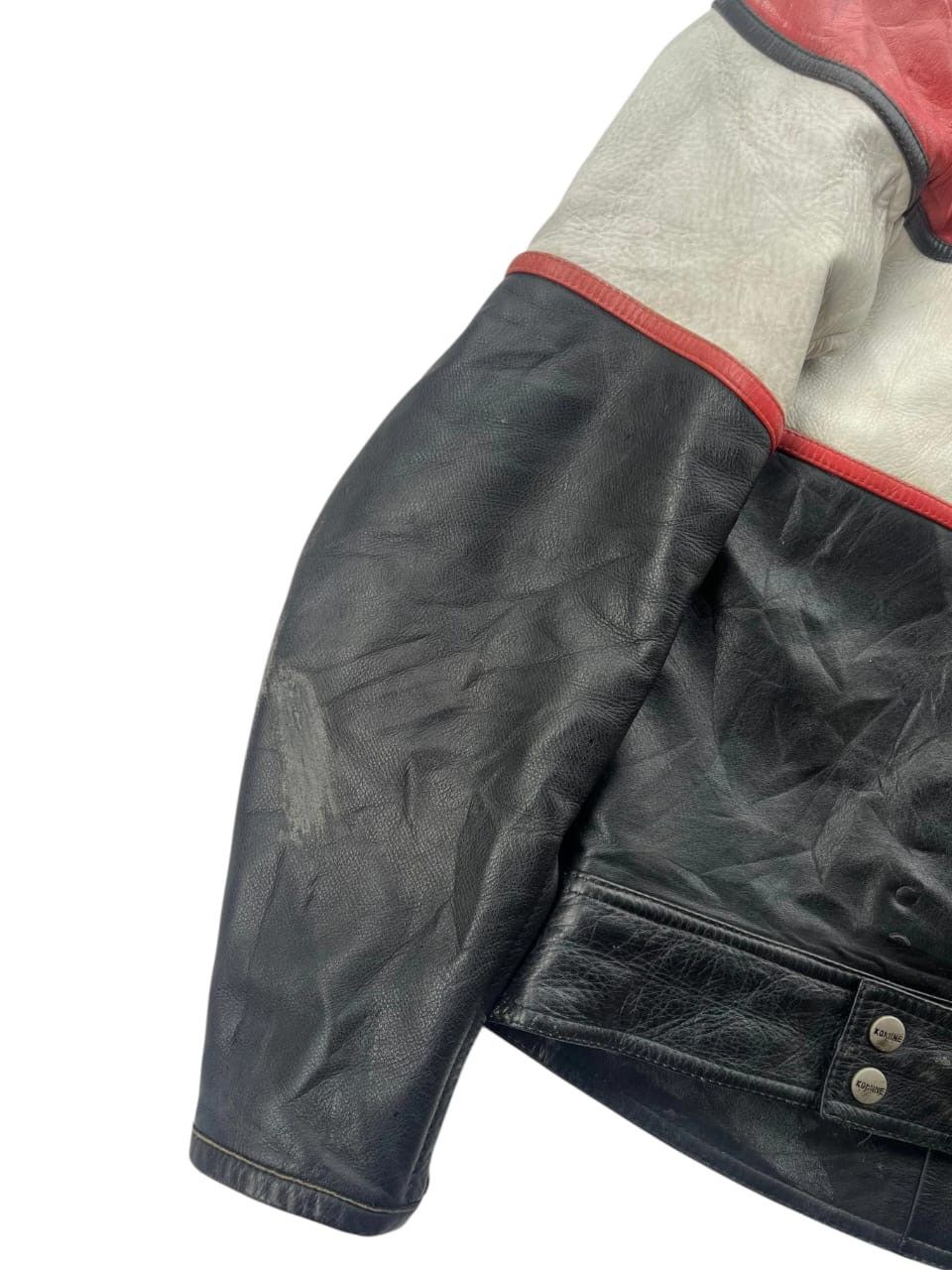 Leather Komine Biker Rider Leather Jacket Fit S Size US S / EU 44-46 / 1 - 8 Thumbnail