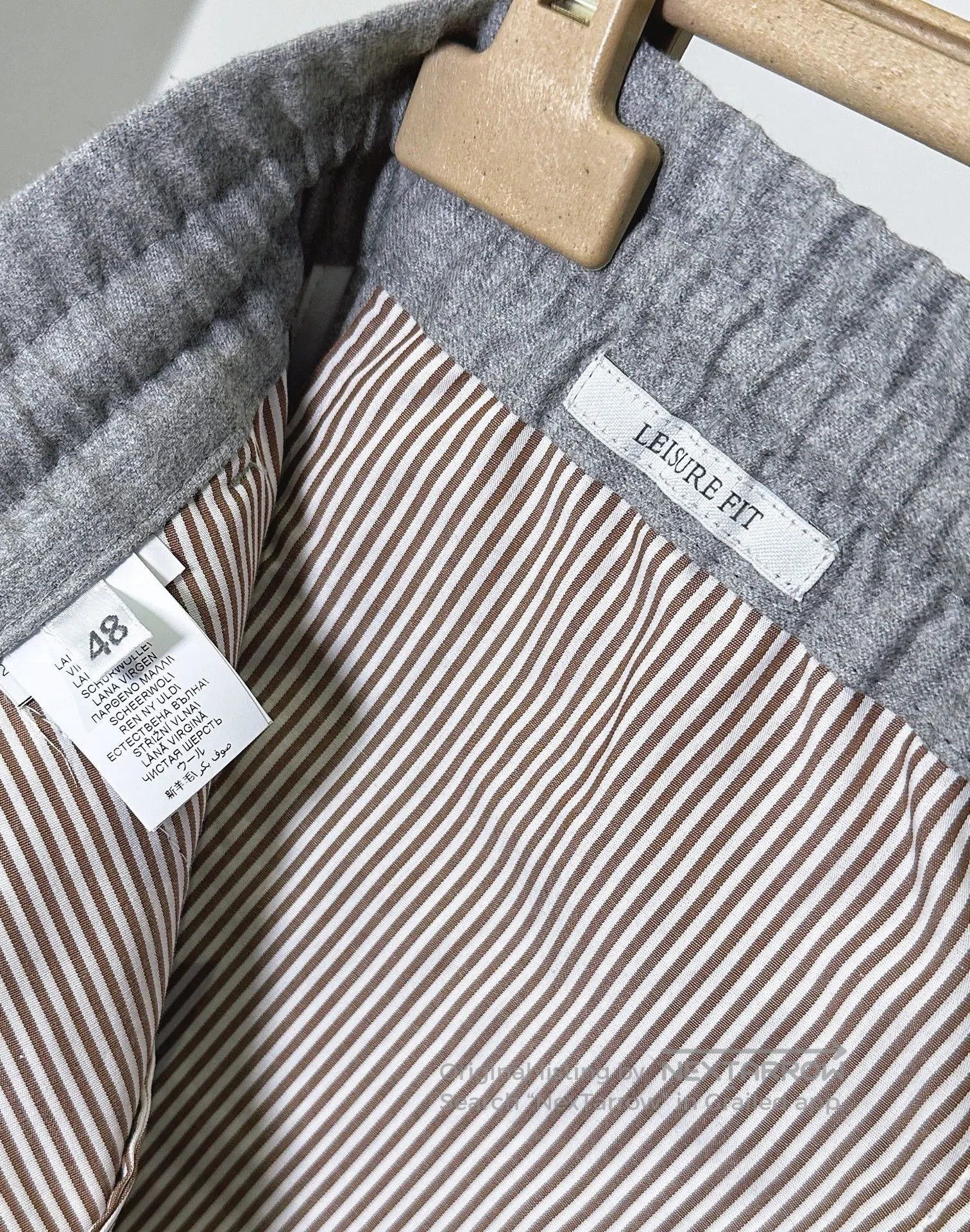 Brunello Cucinelli Brunello Cucinelli Wool Drawstring Pants. Size US 38 / EU 54 - 6 Thumbnail