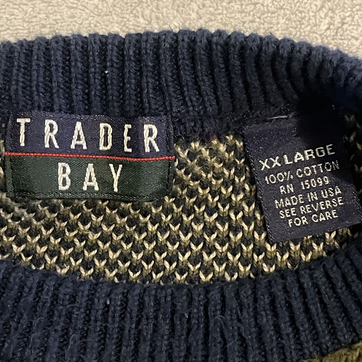 Trader Bay Vintage Trader Bay Sweater Men 2XL Knit Pullover 90s Size US XXL / EU 58 / 5 - 3 Thumbnail
