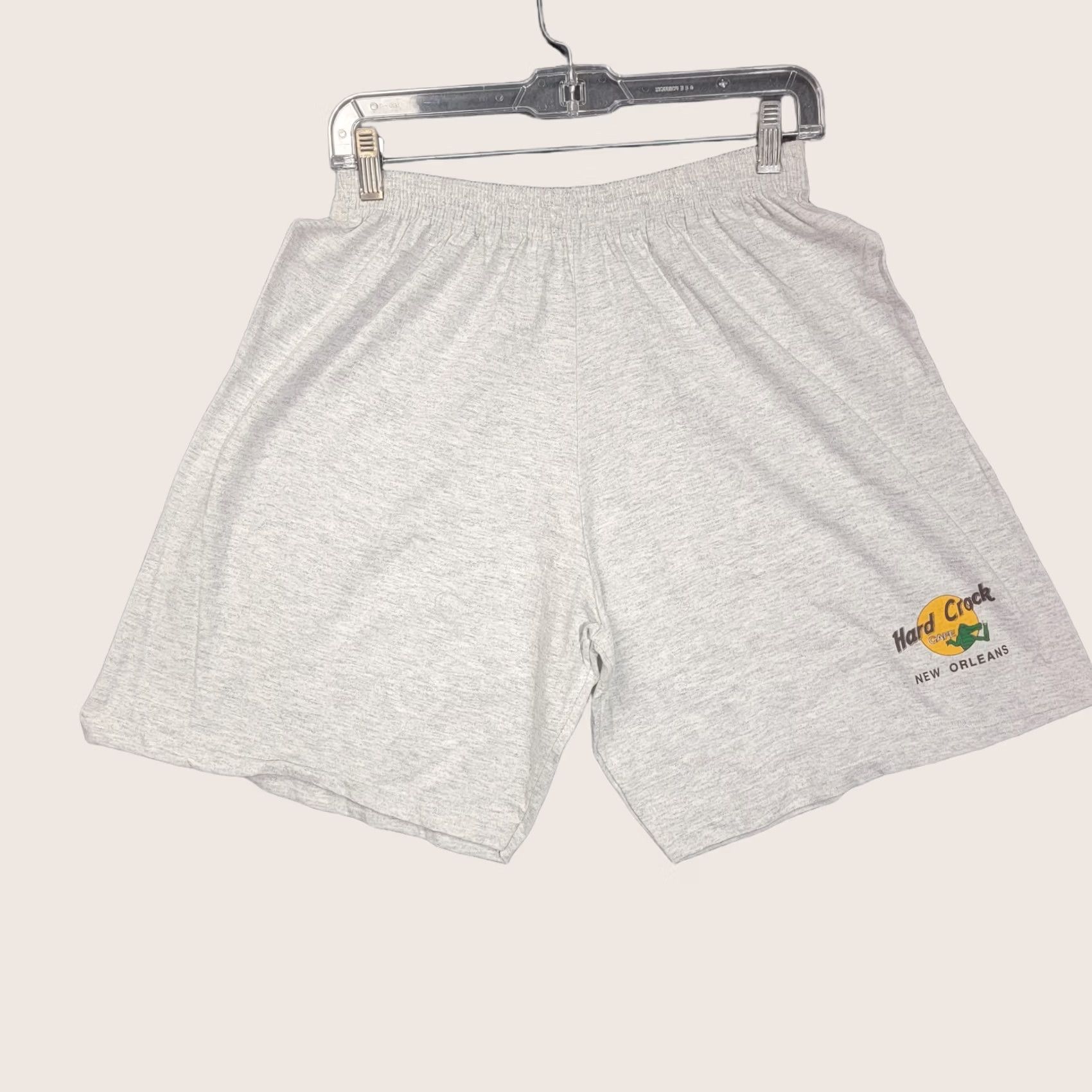 Vintage VINTAGE 80's Hard Crock Cafe New Orleans French Quarter SHORTS womens XL Size 40" / US 18 - 1 Thumbnail