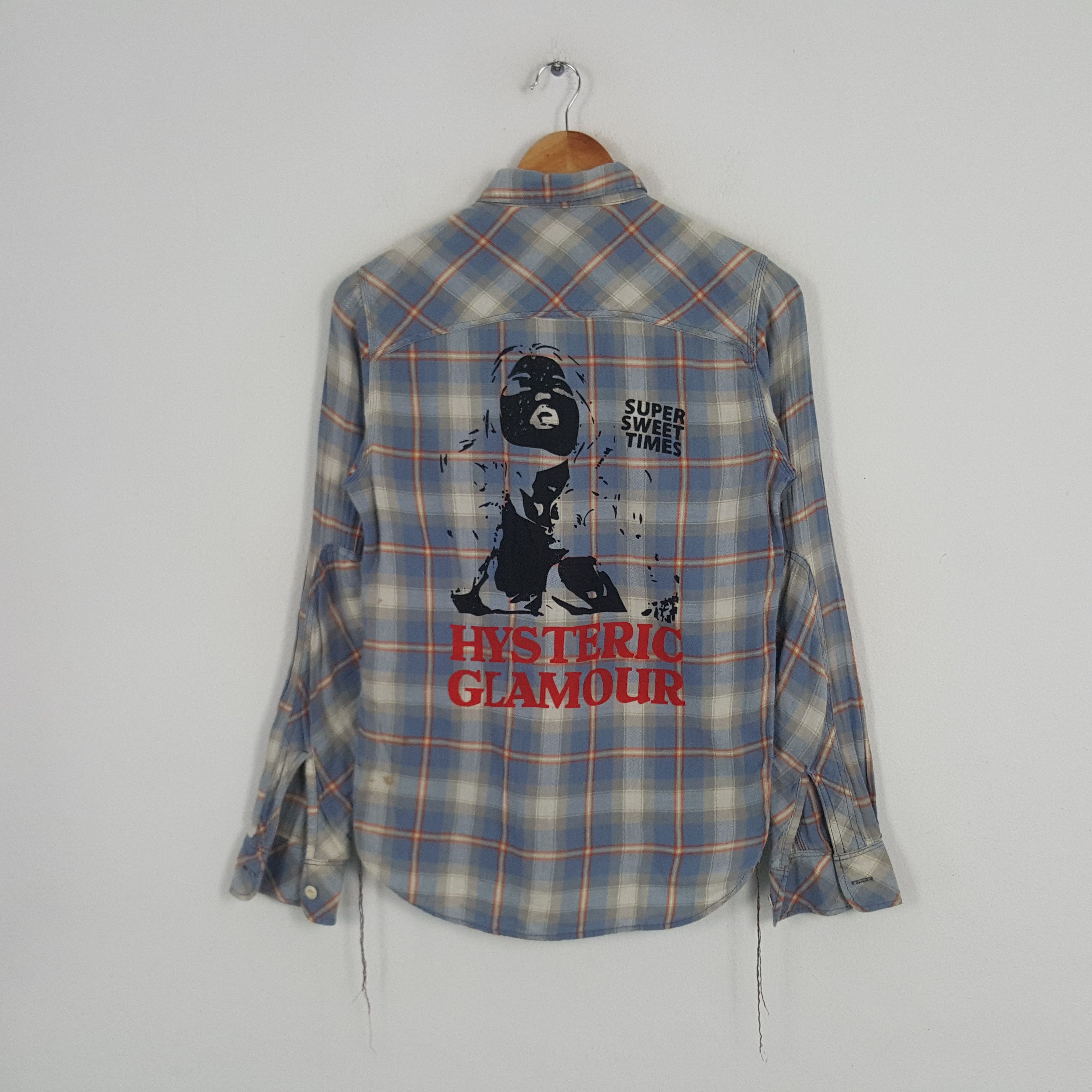 Hysteric Glamour Vintage Hysteric Glamour Japanese Brand Shirt Button Up Size US S / EU 44-46 / 1 - 1 Thumbnail