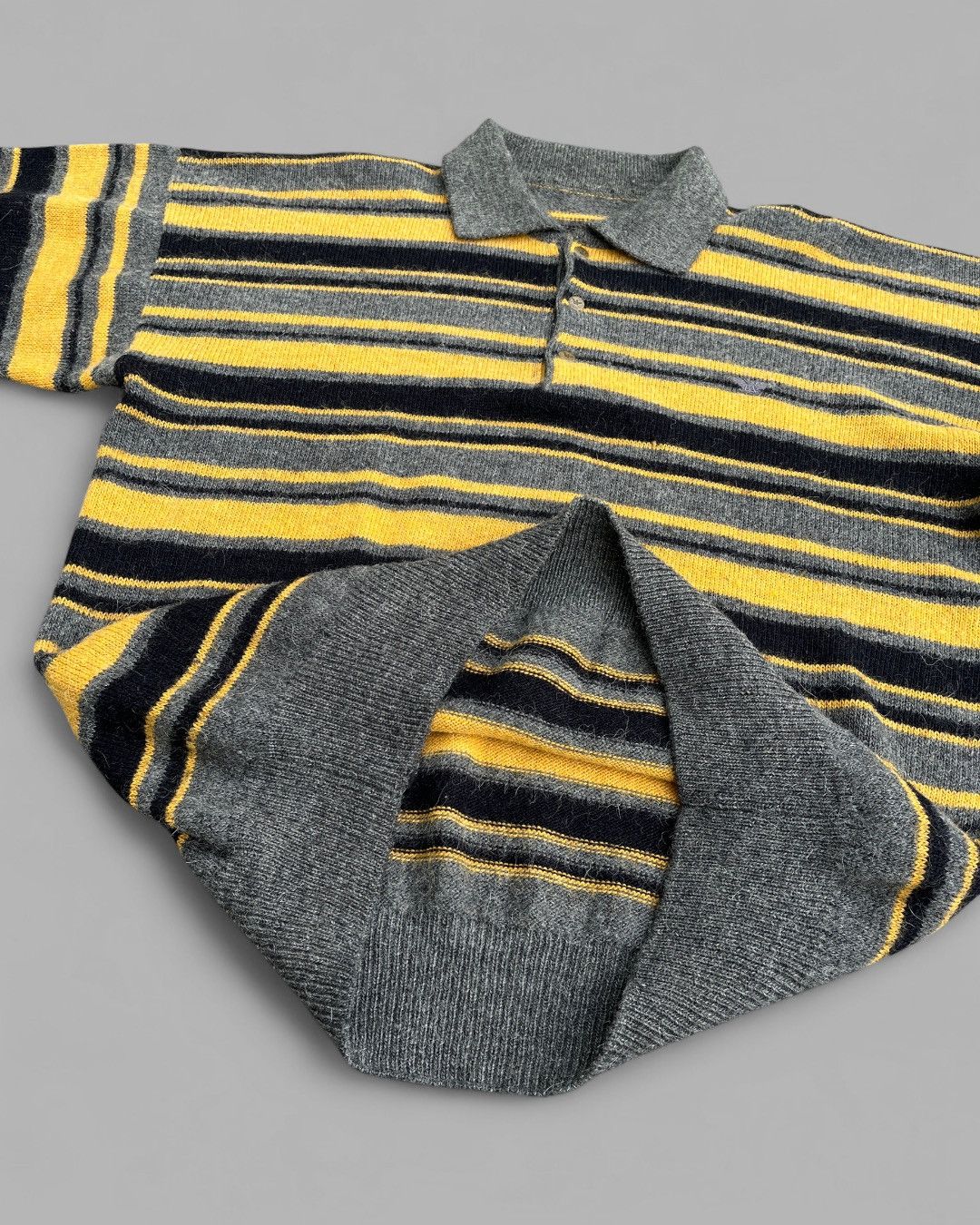 Giorgio Armani 🔥80’s GIORGIO ARMANI Golden Eagle Wool Alpaca Jumper Size US M / EU 48-50 / 2 - 7 Thumbnail
