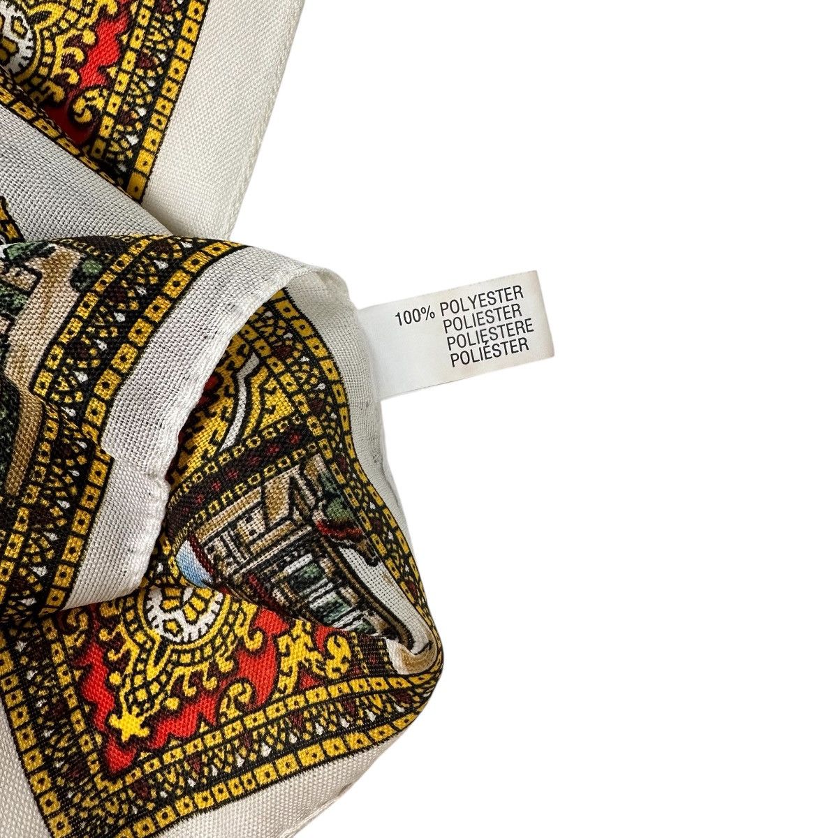 Vintage ROMA Vintage Souvenir Roma Scarf Made in Italy 30x30 Size ONE SIZE - 5 Thumbnail