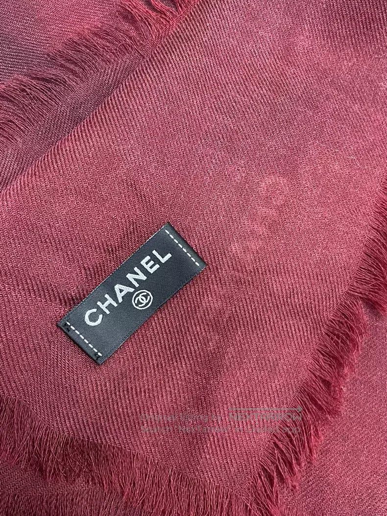 Chanel Chanel 26vic gift limited cashmere scarf shawl Size ONE SIZE - 4 Thumbnail
