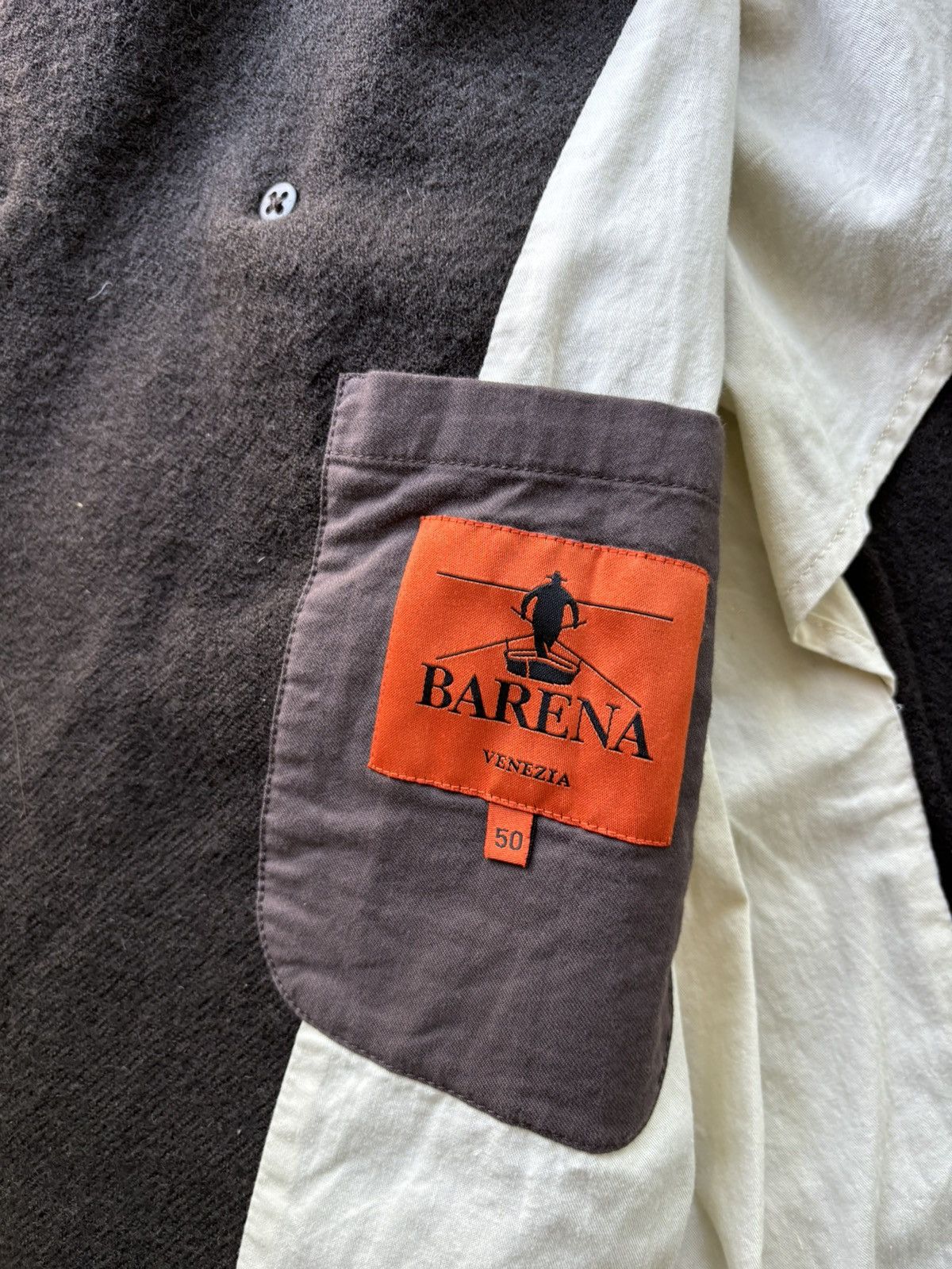Barena × Barena Venezia Barena Venezia Wool Jacket Double Breasted Blazer Sport Coat Size 50R - 11 Thumbnail