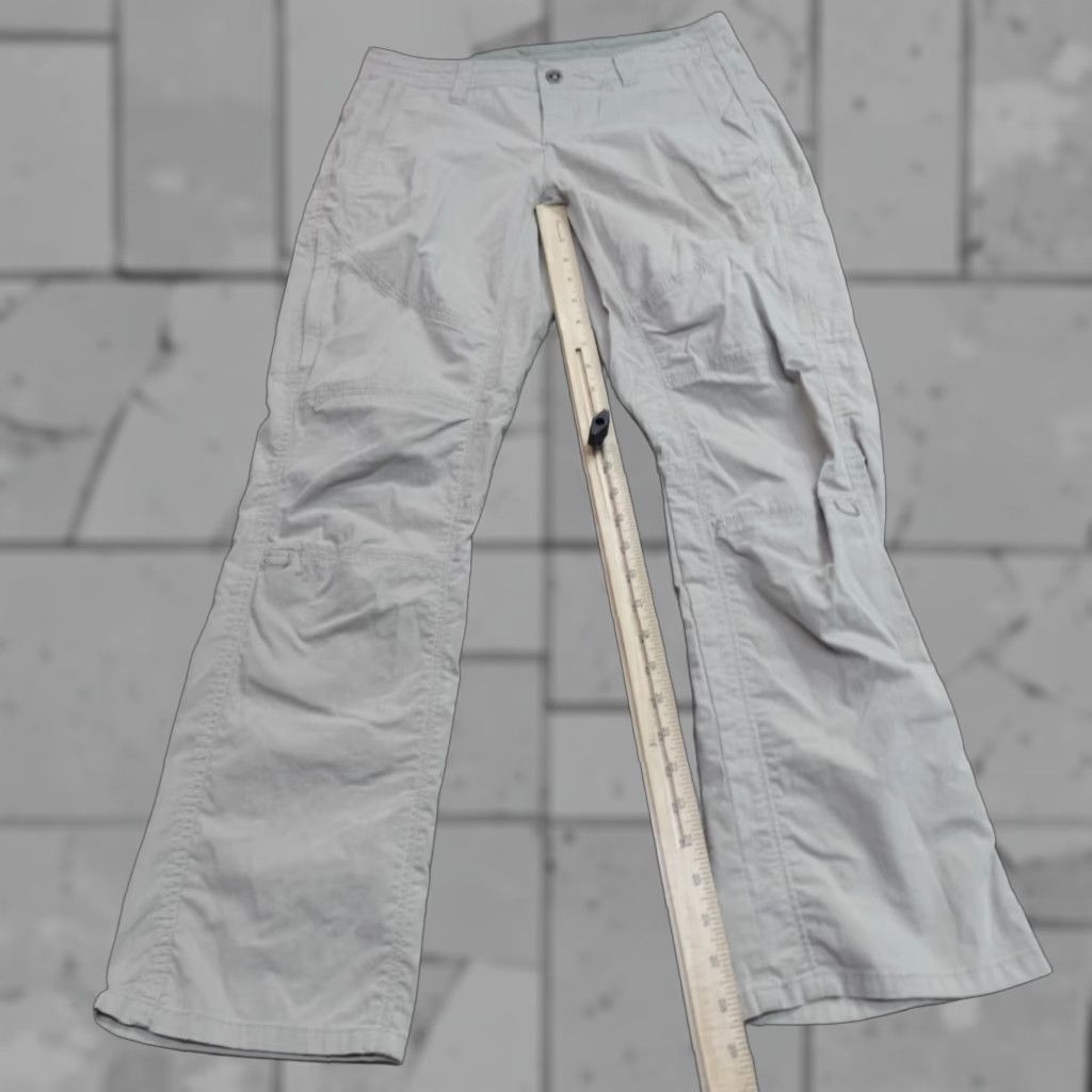 Vintage Kuhl Womens Pants 8 Short Gray Solid Spire Roll-Up Pant Size 30" / US 8 / IT 44 - 1 Thumbnail