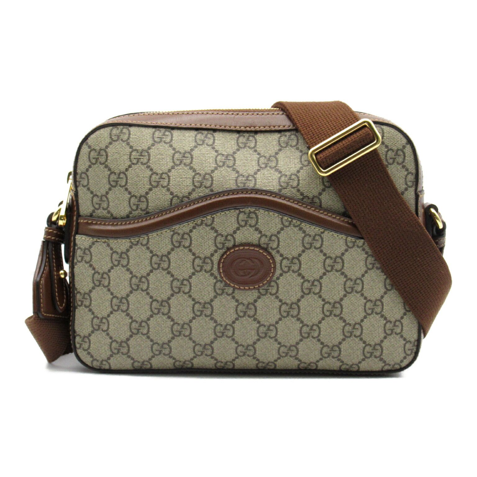 Gucci Gucci GG Supreme Shoulder Bag PVC Canvas Canvas Crossbody Bag 675891