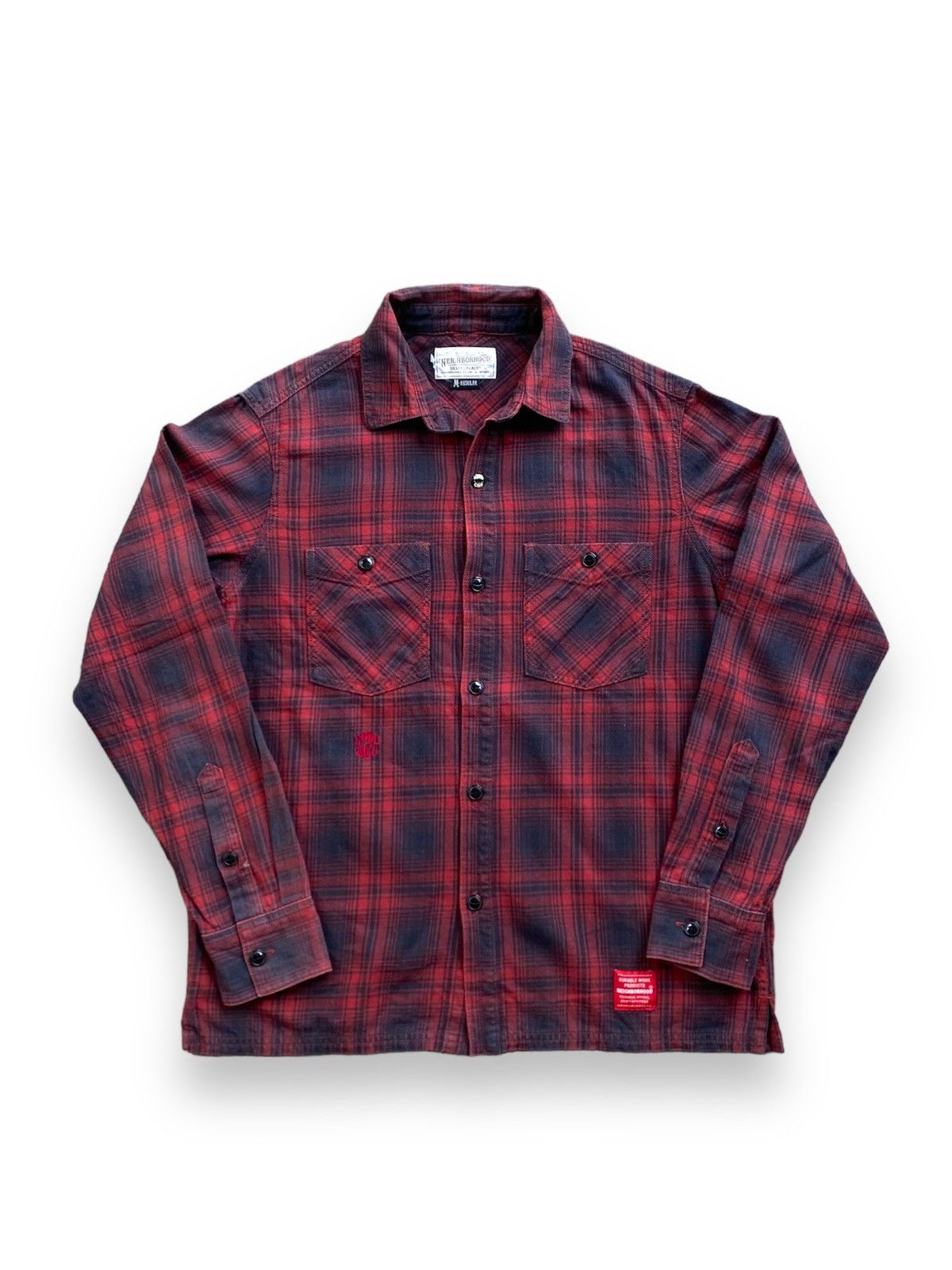 トップス 02 NEIGHBORHOOD INSIDEOUT FLANNELSHIRT L Neighborhood Flannel | Grailed