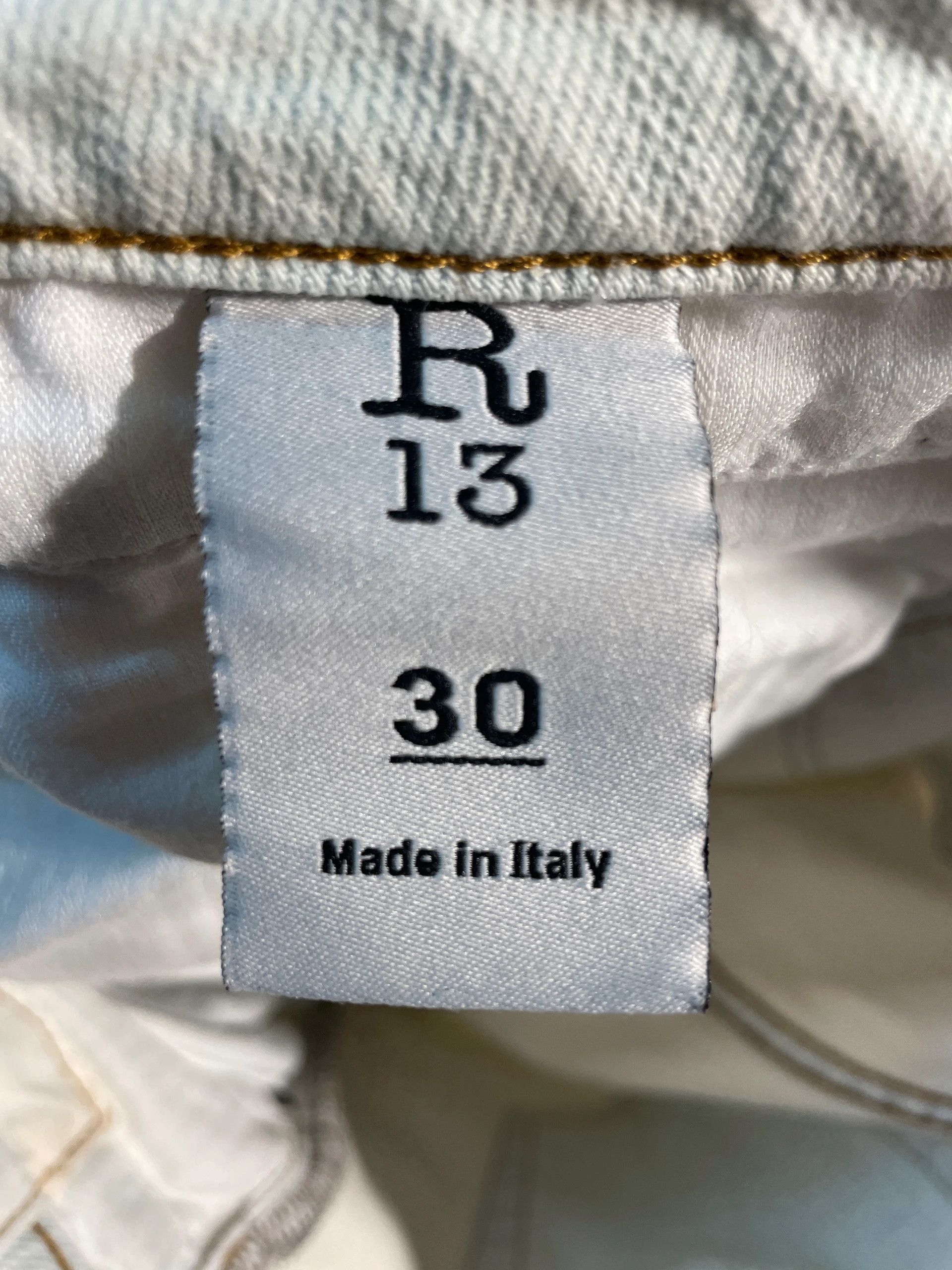 R13 R13 Boy Denim Jeans Size US 30 / EU 46 - 8 Thumbnail