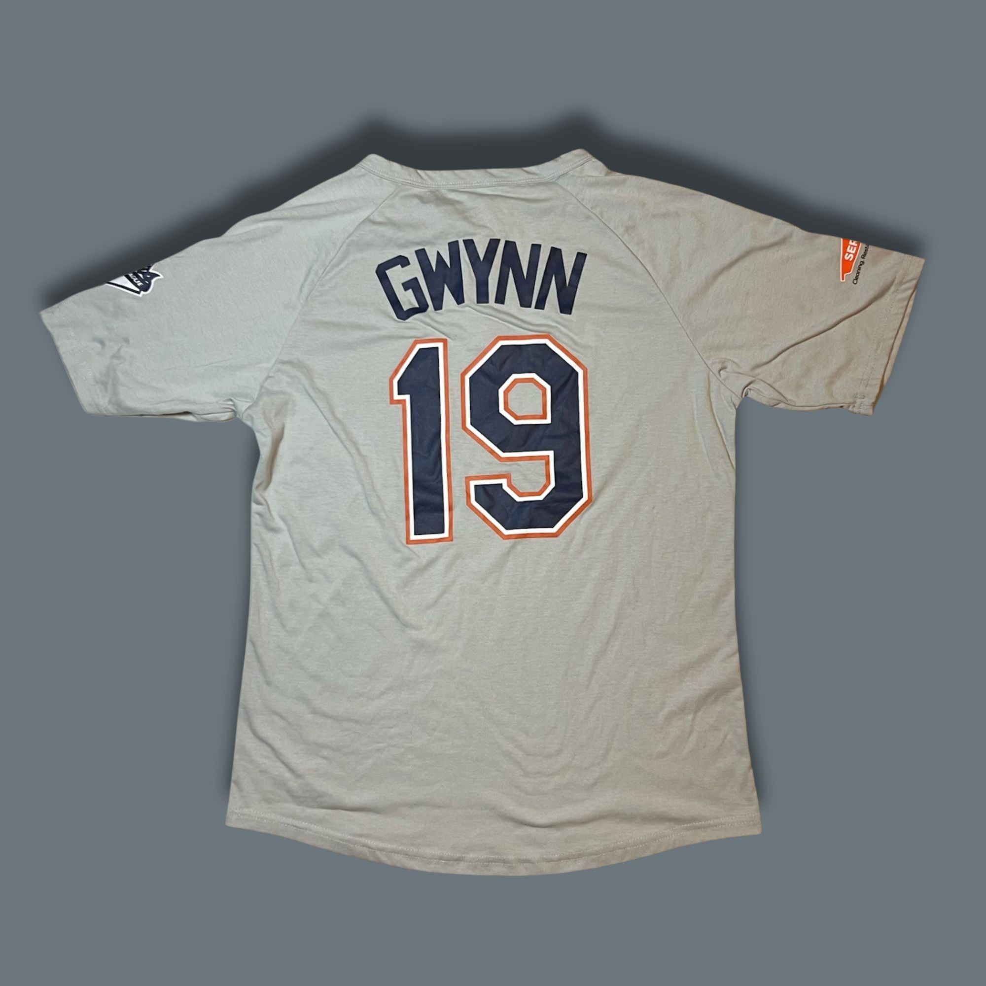 Other Tony Gwynn #19 San Diego Padres Gray Jersey Short Sleeve Rag Size US L / EU 52-54 / 3 - 3 Thumbnail