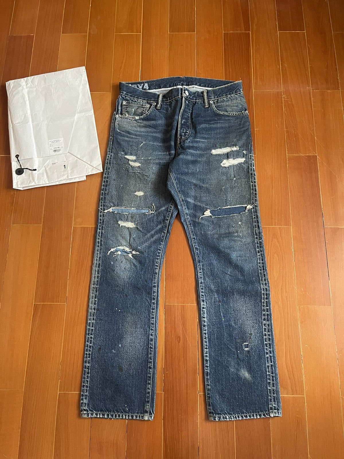 visvim dry4 denim size1 w30l30