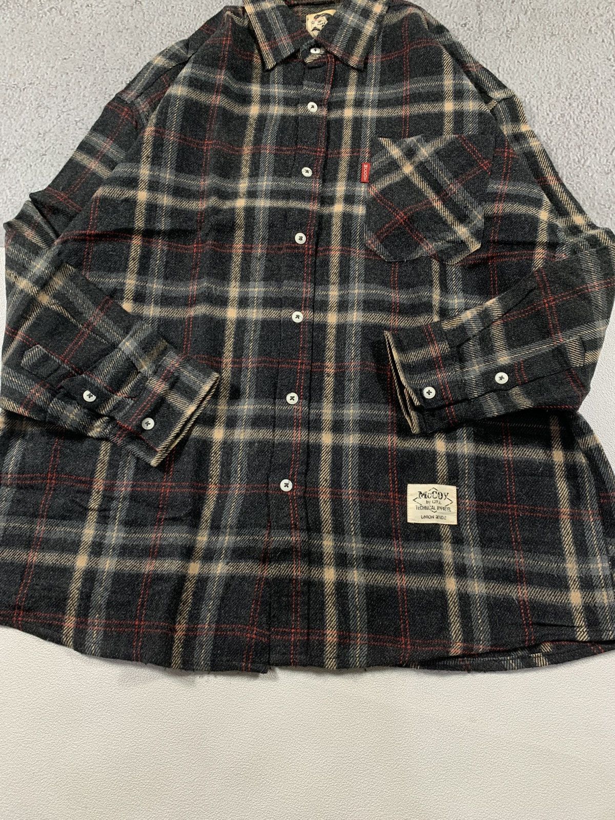 The Real McCoy's Therealmccoy flanel shirt Size US XL / EU 56 / 4 - 3 Thumbnail