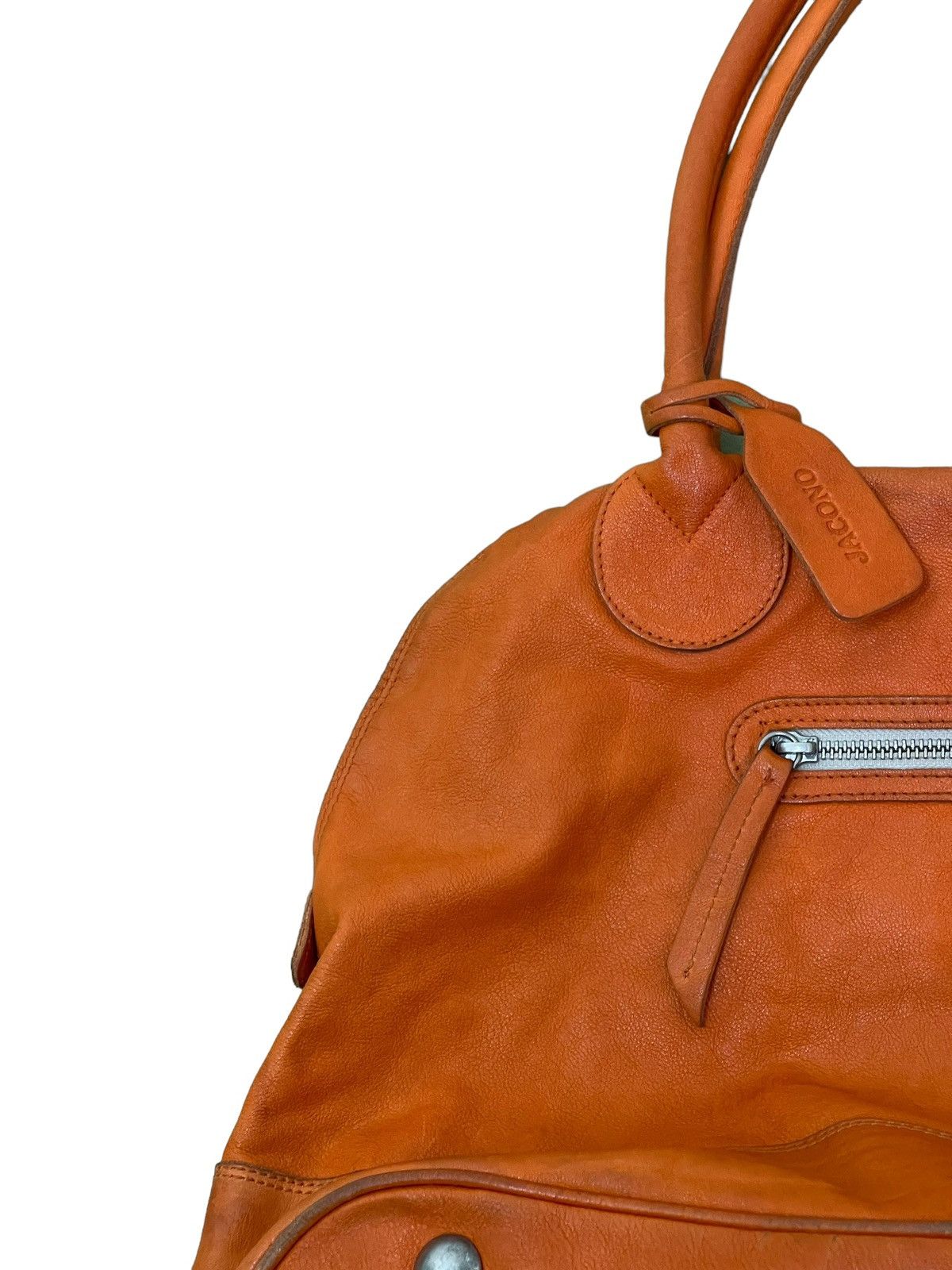 Japanese Brand Full Leather Jacono Italy Shoulder Bag 3🟩 Size ONE SIZE - 11 Thumbnail
