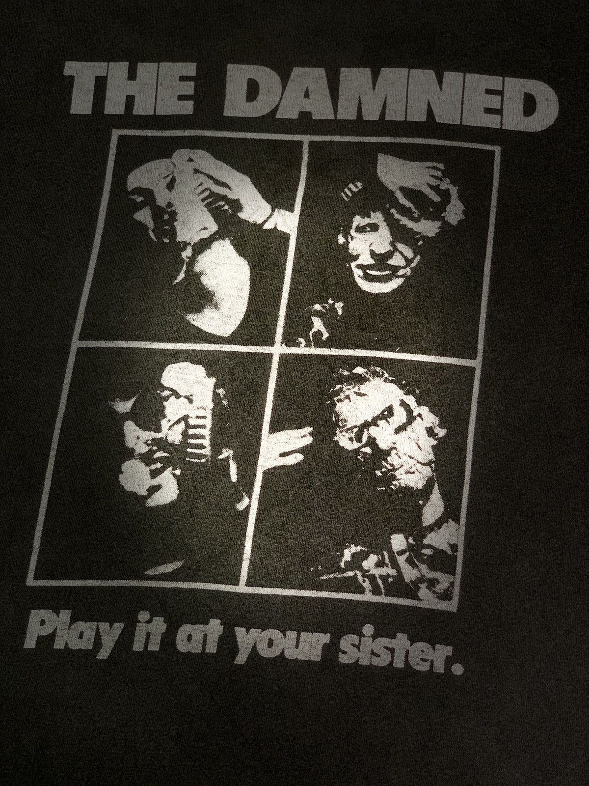 Vintage Vintage Band Tee THE DAMNED Size US M / EU 48-50 / 2 - 1 Thumbnail