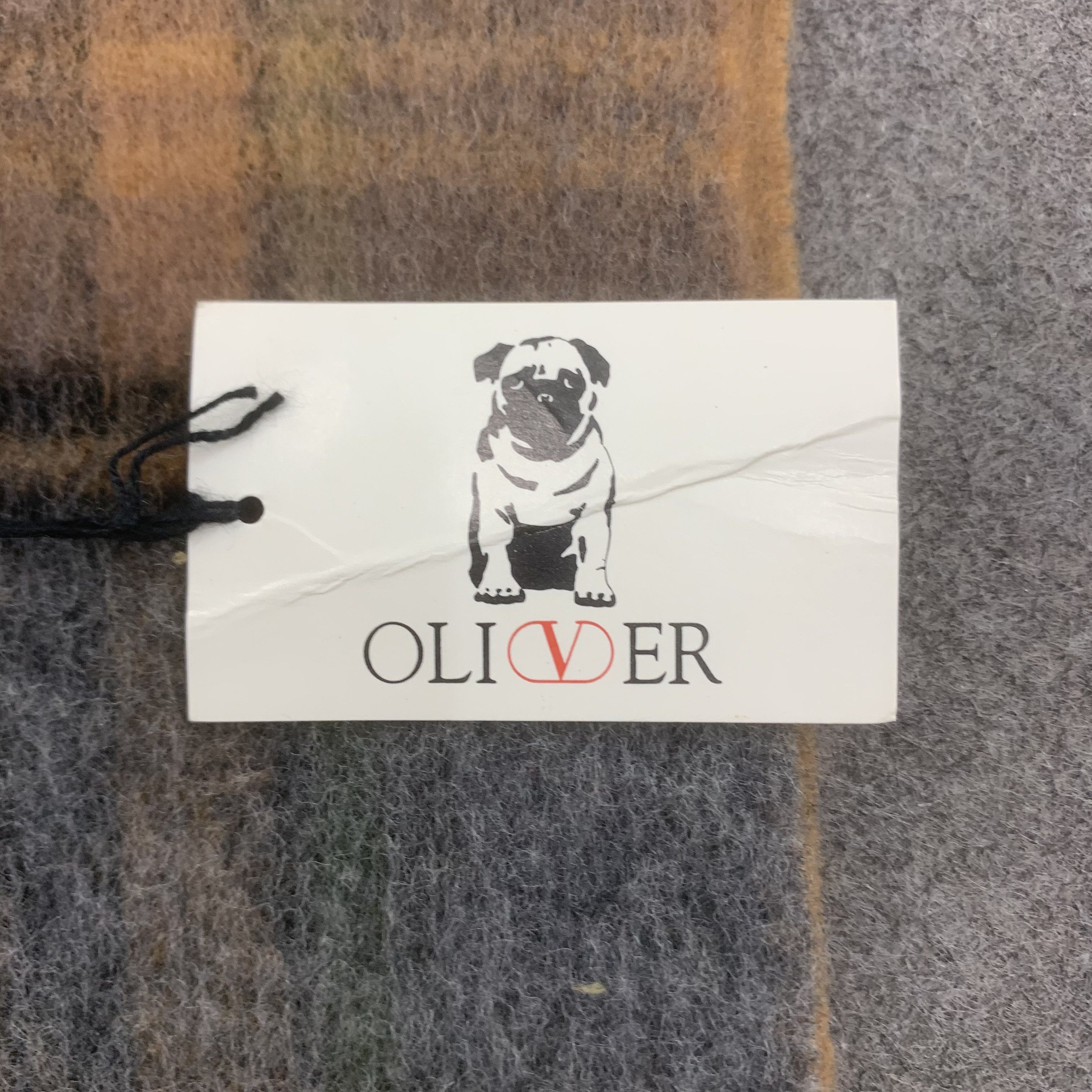 Vintage Oliver Scarf Wool Muffler Neck Wrap BL9252 Size ONE SIZE - 6 Thumbnail