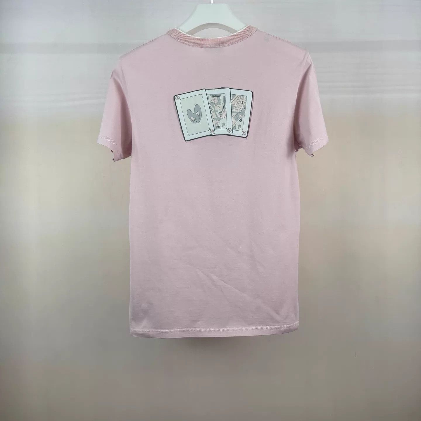 Dior Dior Poker Pink XL Tee New Embroidered Logo Poker Graphic Size US XL / EU 56 / 4 - 2 Thumbnail