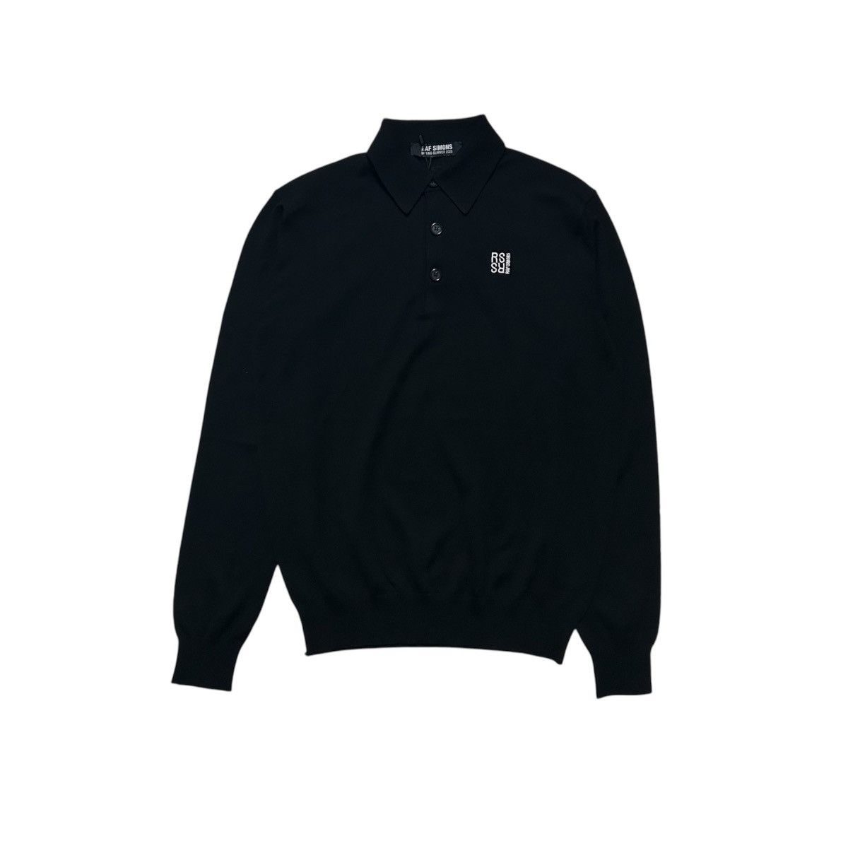 Raf Simons New Raf Simons Knit Polo L/S Wool Shirt Size S Size US S / EU 44-46 / 1 - 1 Thumbnail