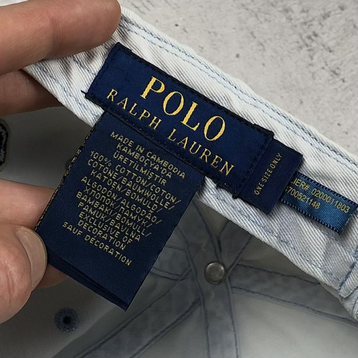 Polo Ralph Lauren Y2K Polo Ralph Lauren Cap Size ONE SIZE - 19 Thumbnail