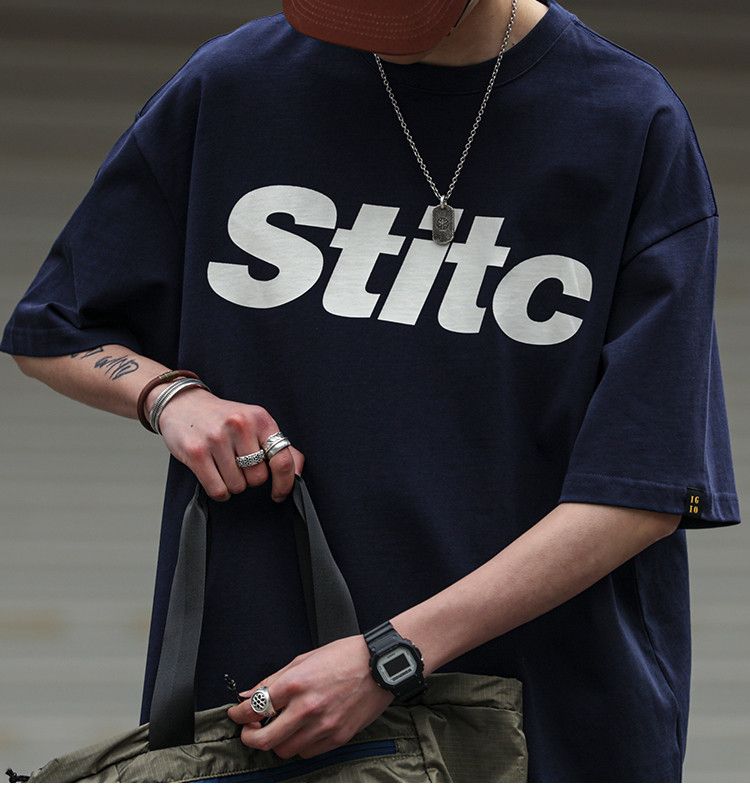 Japanese Brand Letter Print STITC Shirt Size US S / EU 44-46 / 1 - 4 Thumbnail