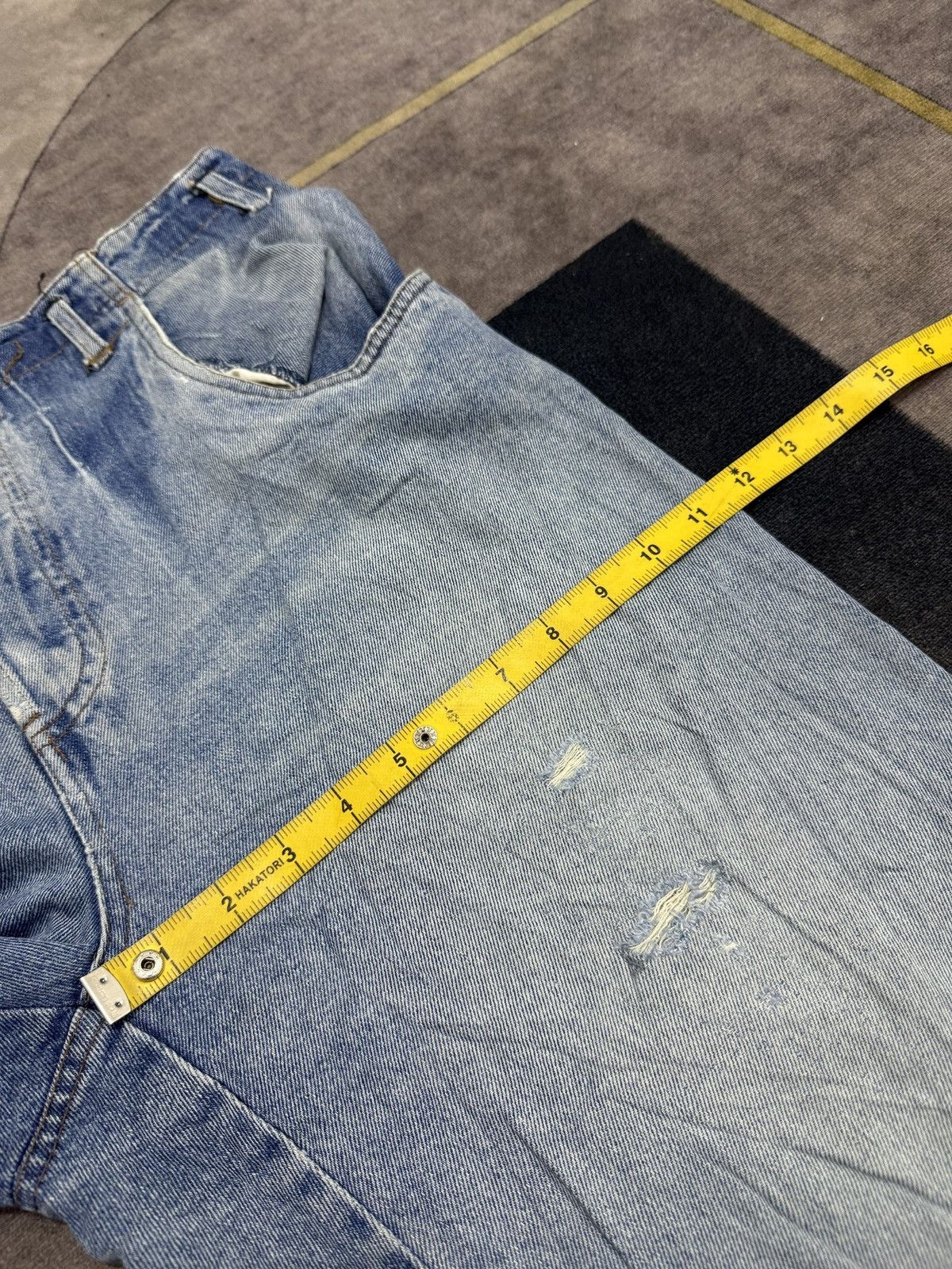 Hysteric Glamour ORIGINAL BOOT CUT DENIM PANTS Size US 36 / EU 52 - 13 Thumbnail