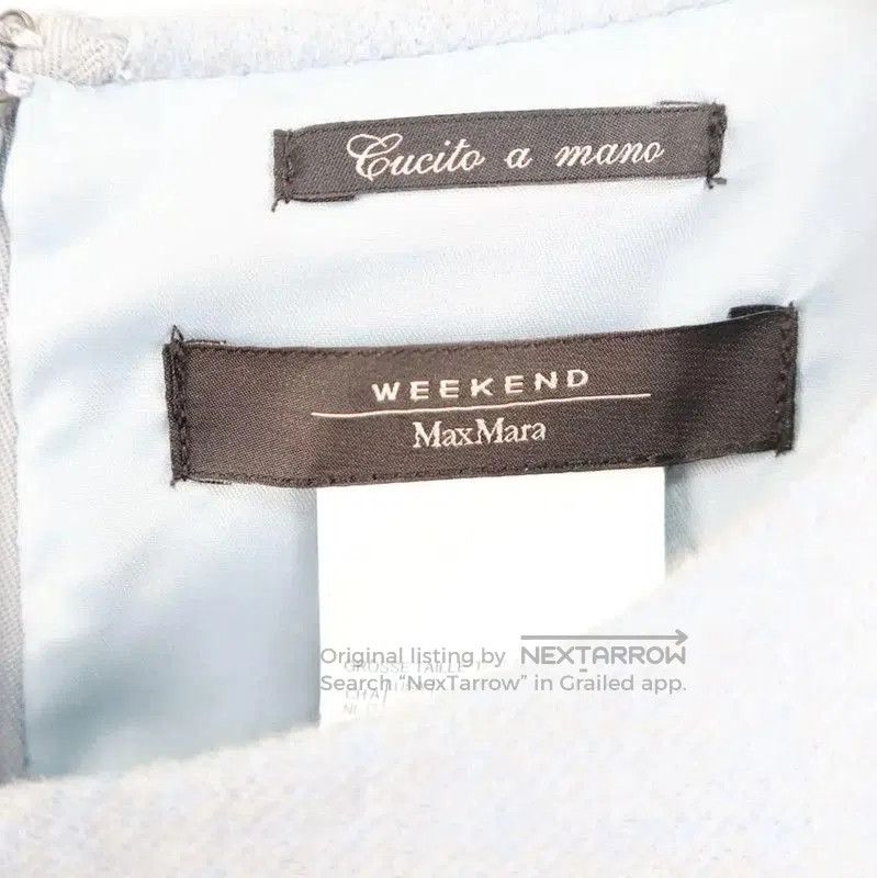 Max Mara MaxMara Summer Blue Women's Dress Size S . Size S / US 4 / IT 40 - 6 Thumbnail